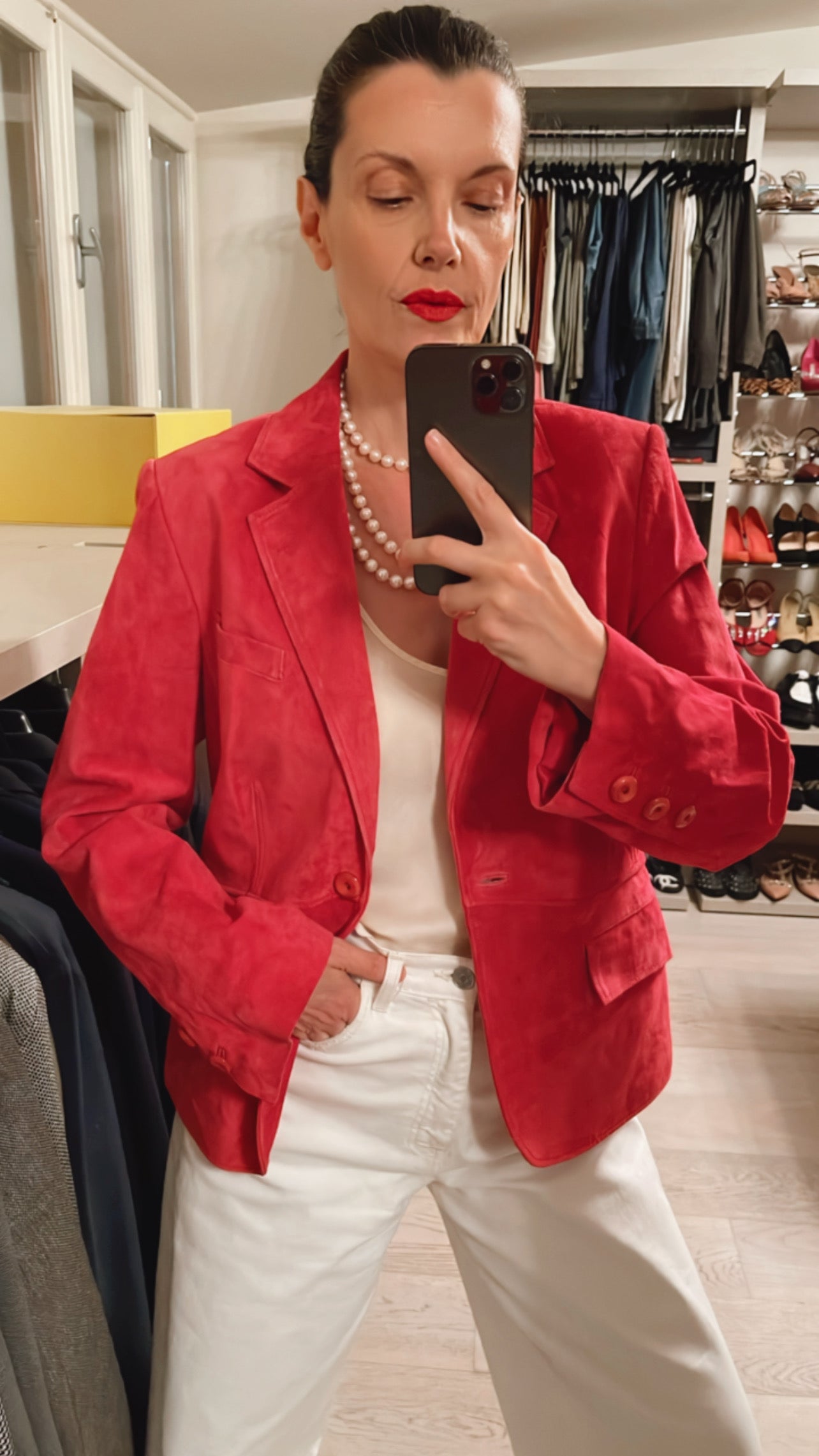 Giacca suede VINTAGE