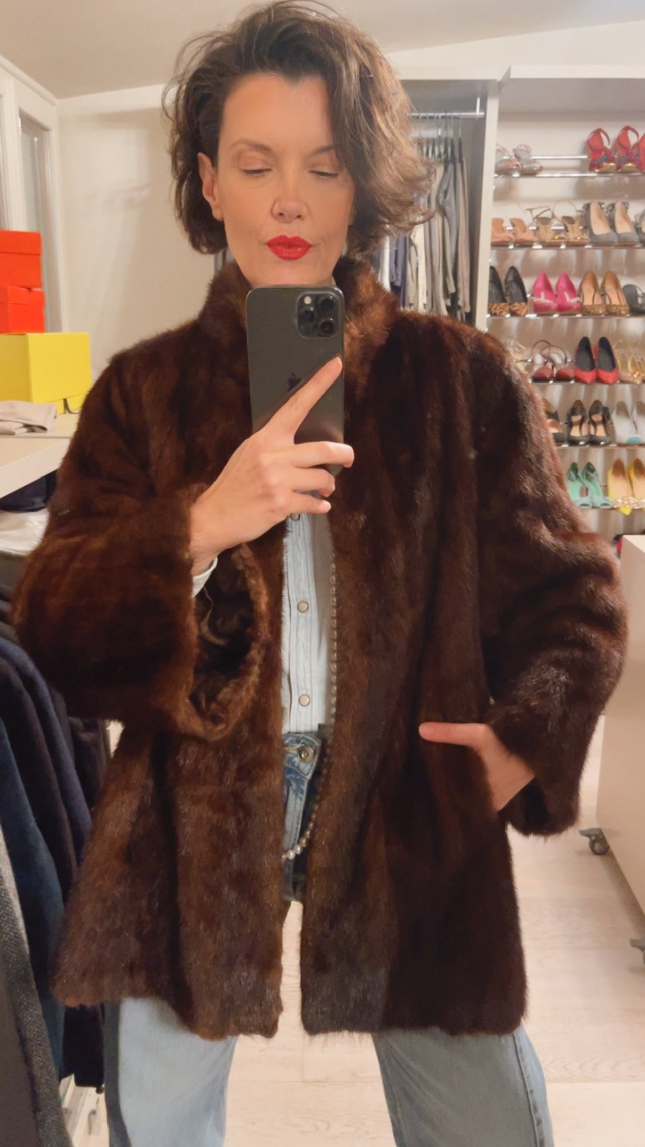 Pelliccia visone VINTAGE