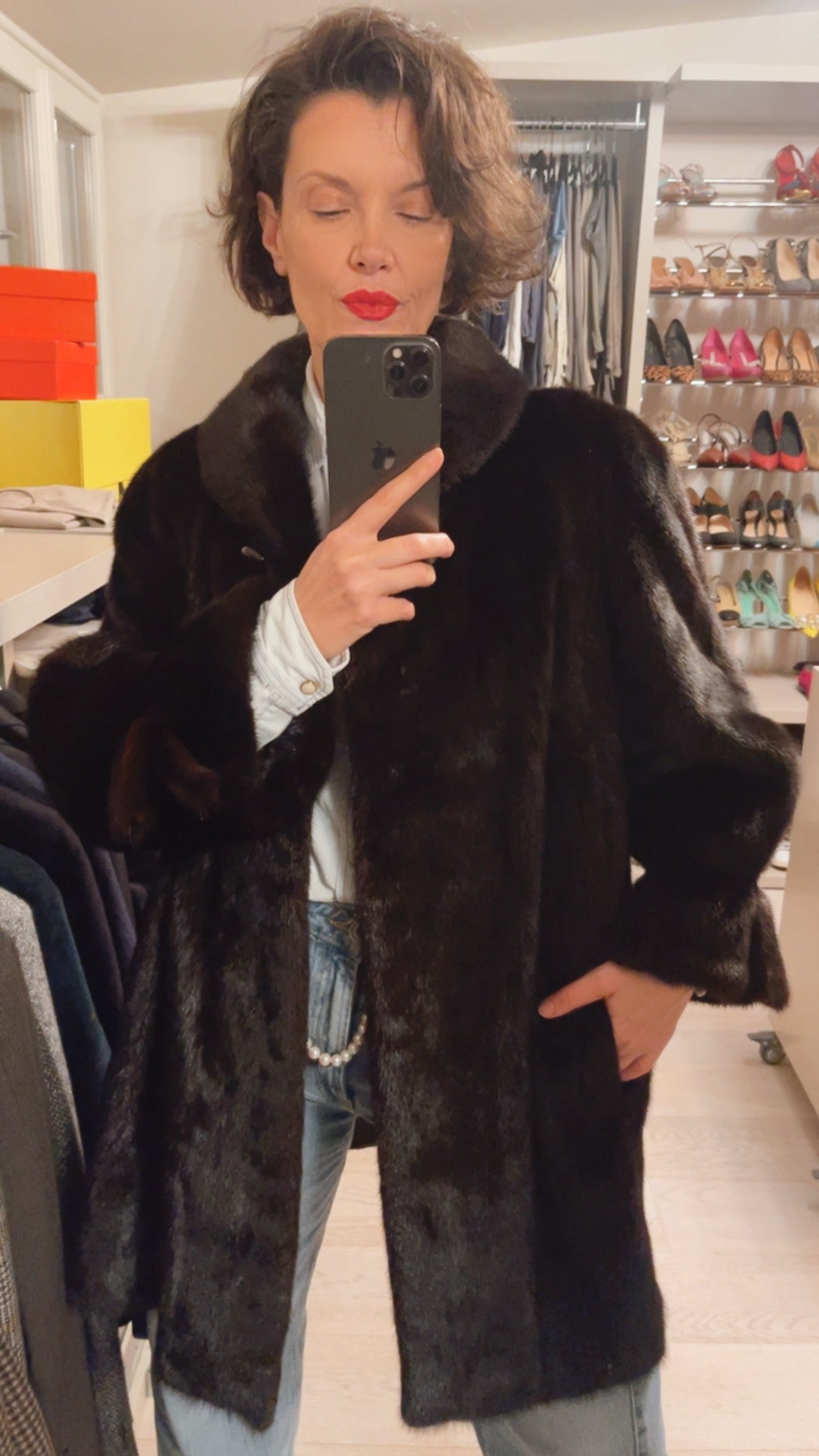 Pelliccia visone VINTAGE