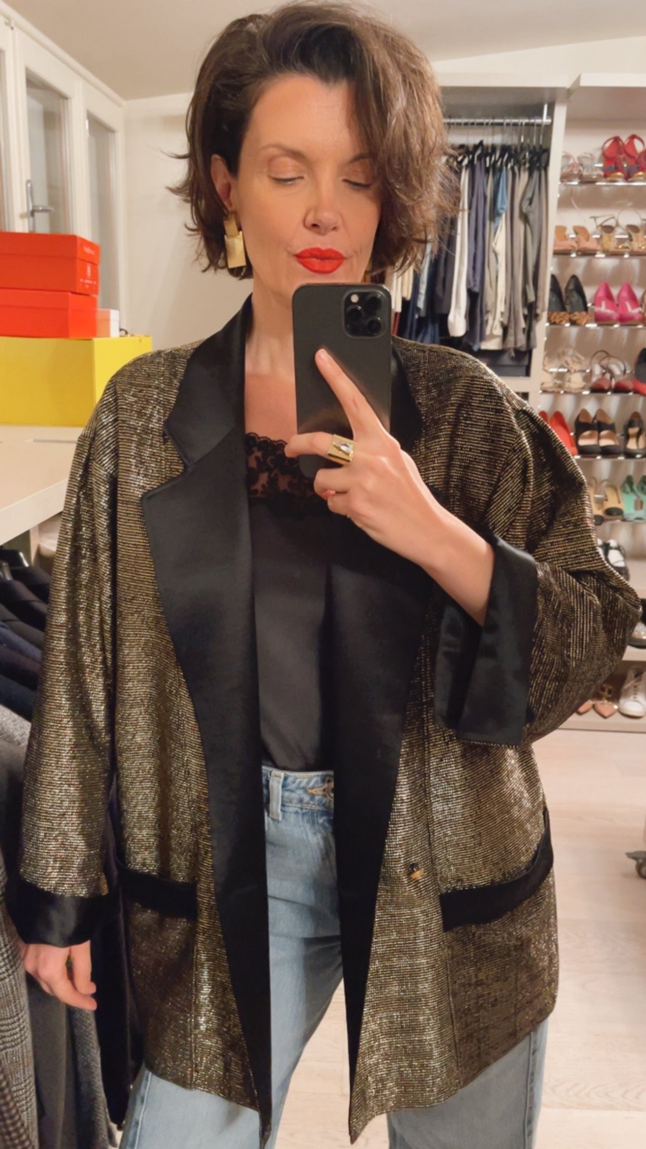 Giacca lurex VINTAGE