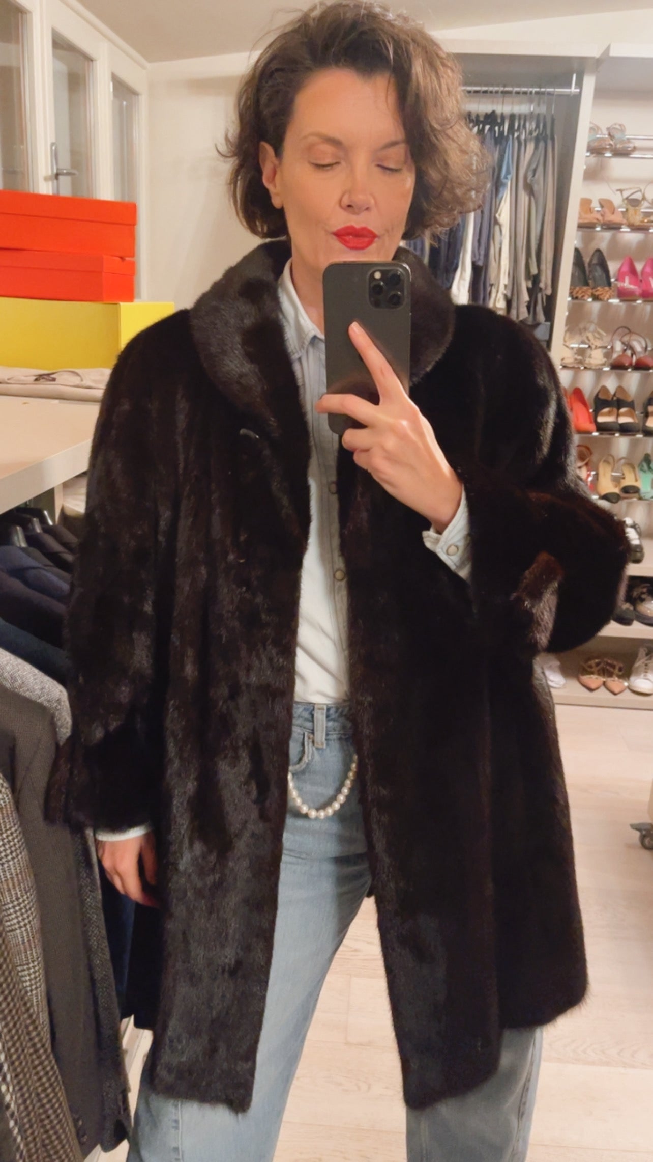 Pelliccia visone VINTAGE