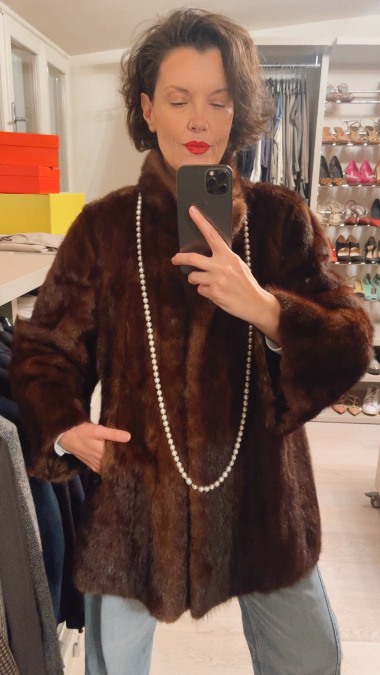 Pelliccia visone VINTAGE