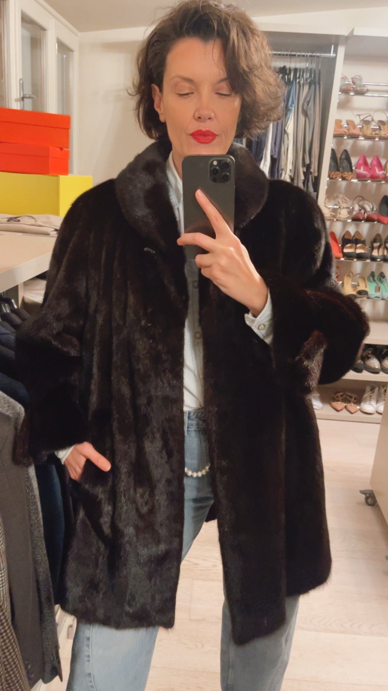 Pelliccia visone VINTAGE