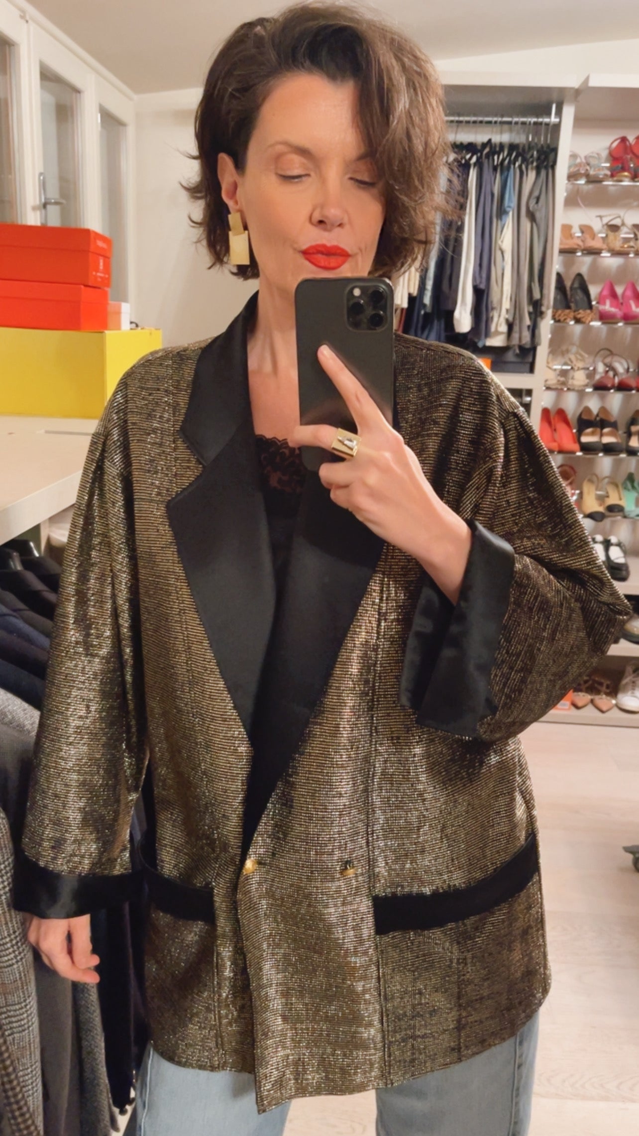 Giacca lurex VINTAGE