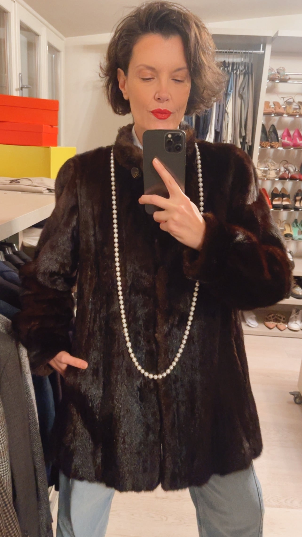 Pelliccia visone VINTAGE