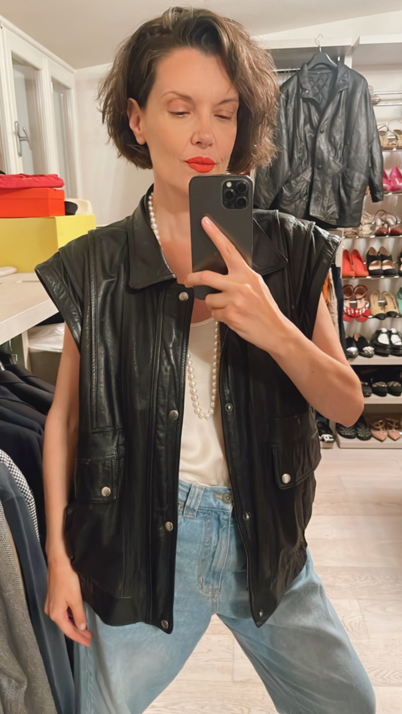 Giubbotto pelle VINTAGE