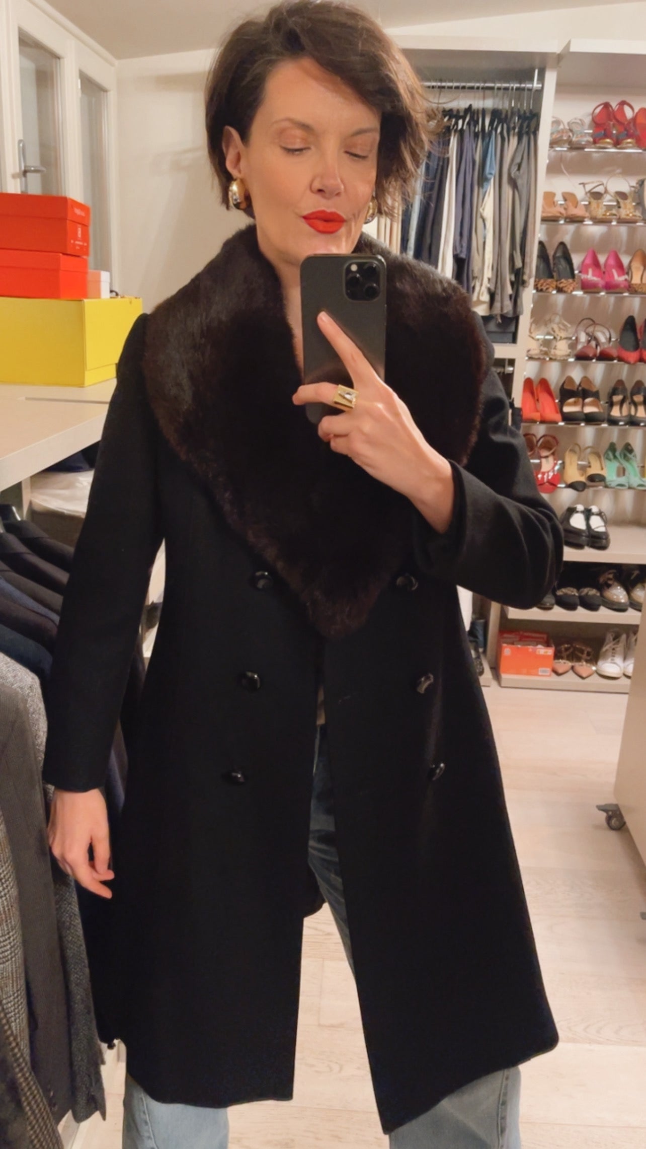 Cappotto visone VINTAGE