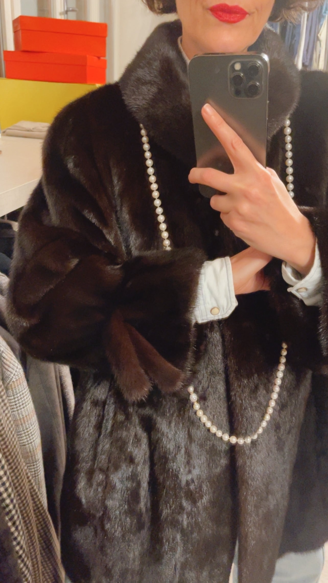 Pelliccia visone VINTAGE