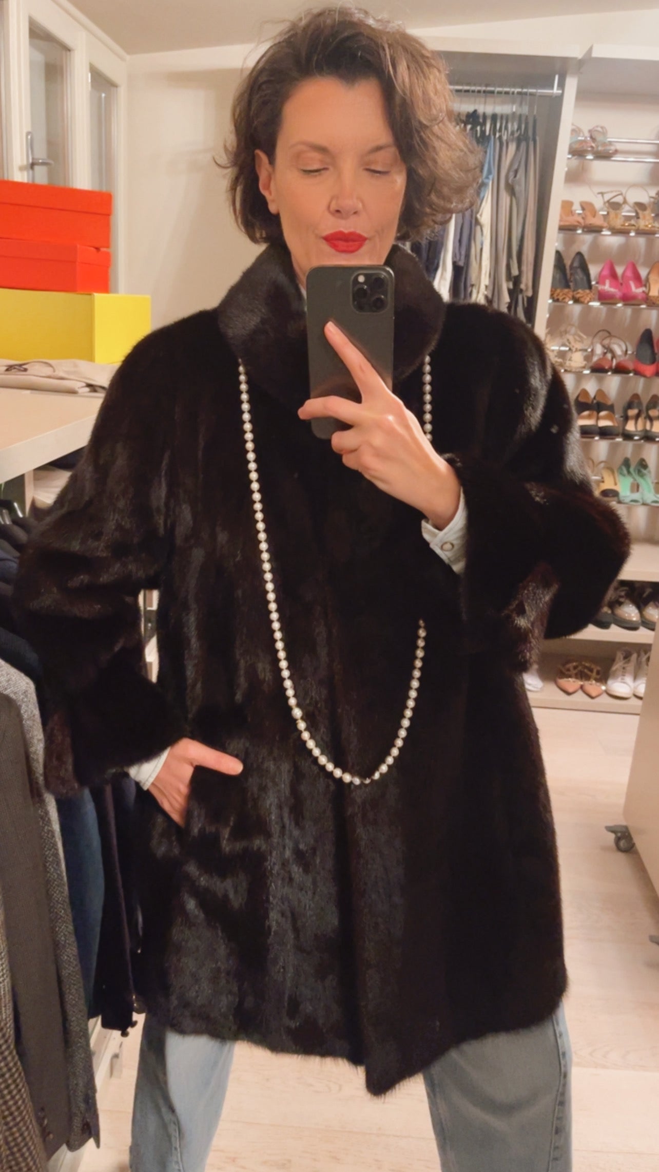 Pelliccia visone VINTAGE