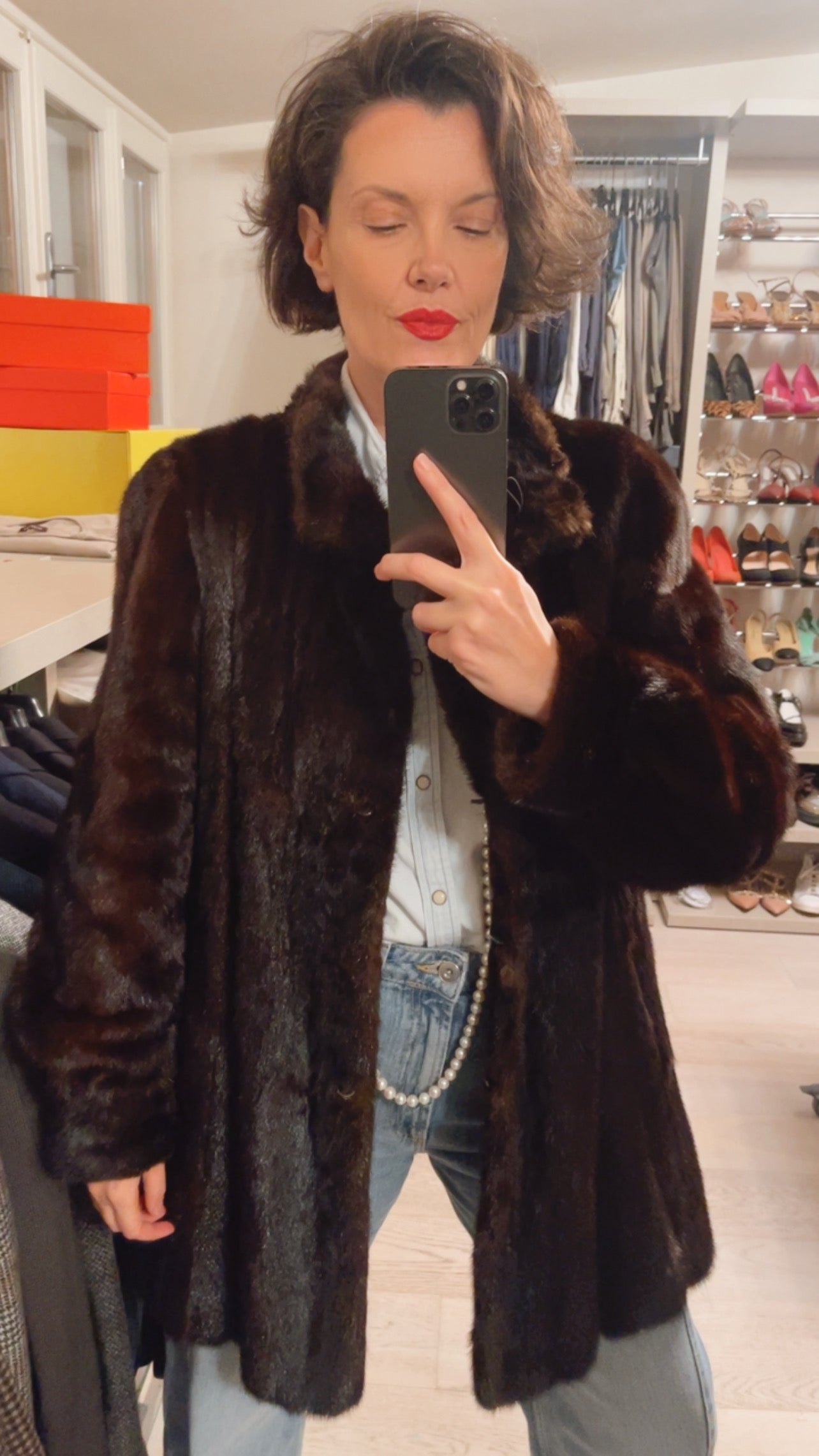 Pelliccia visone VINTAGE