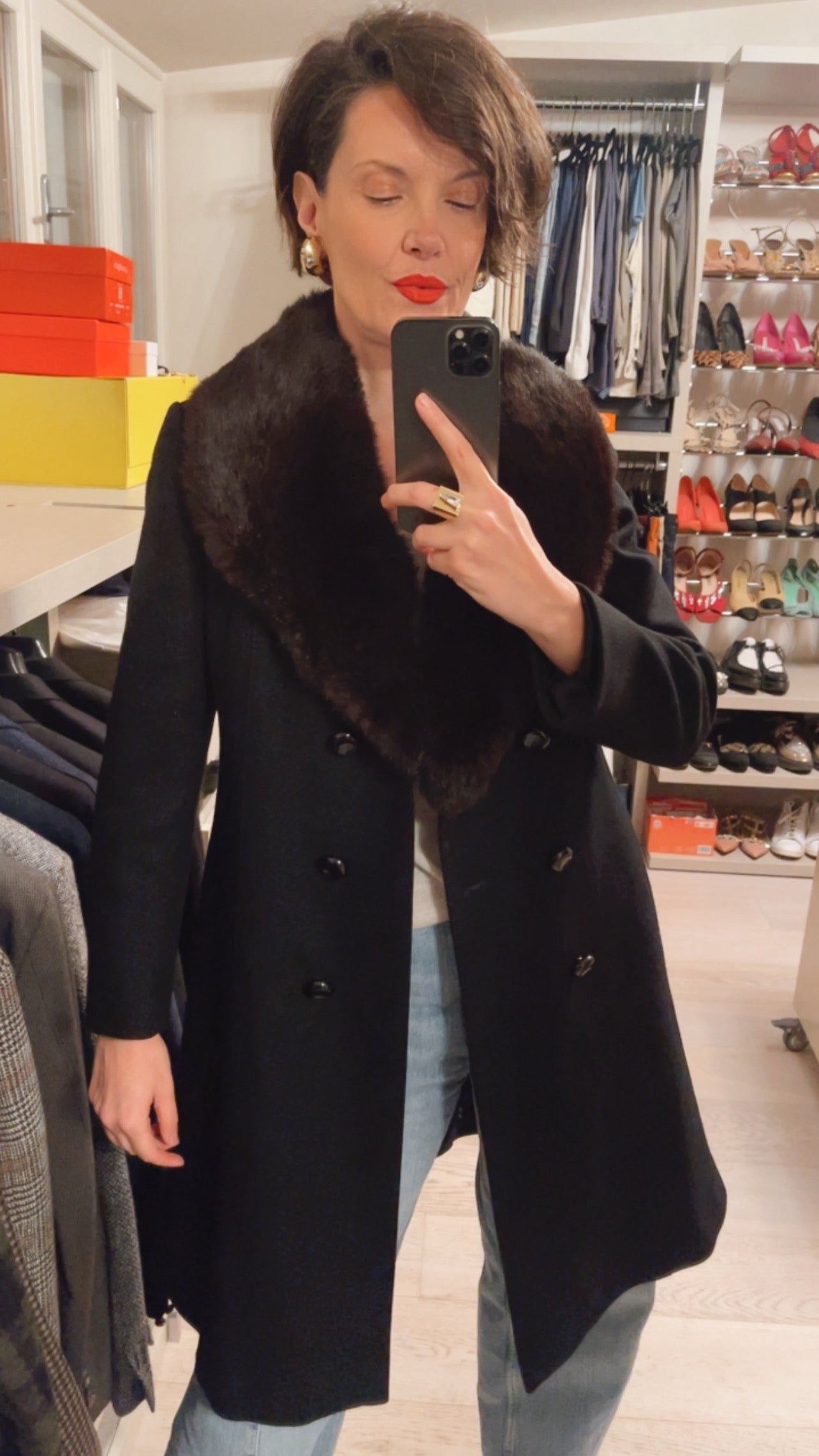 Cappotto visone VINTAGE