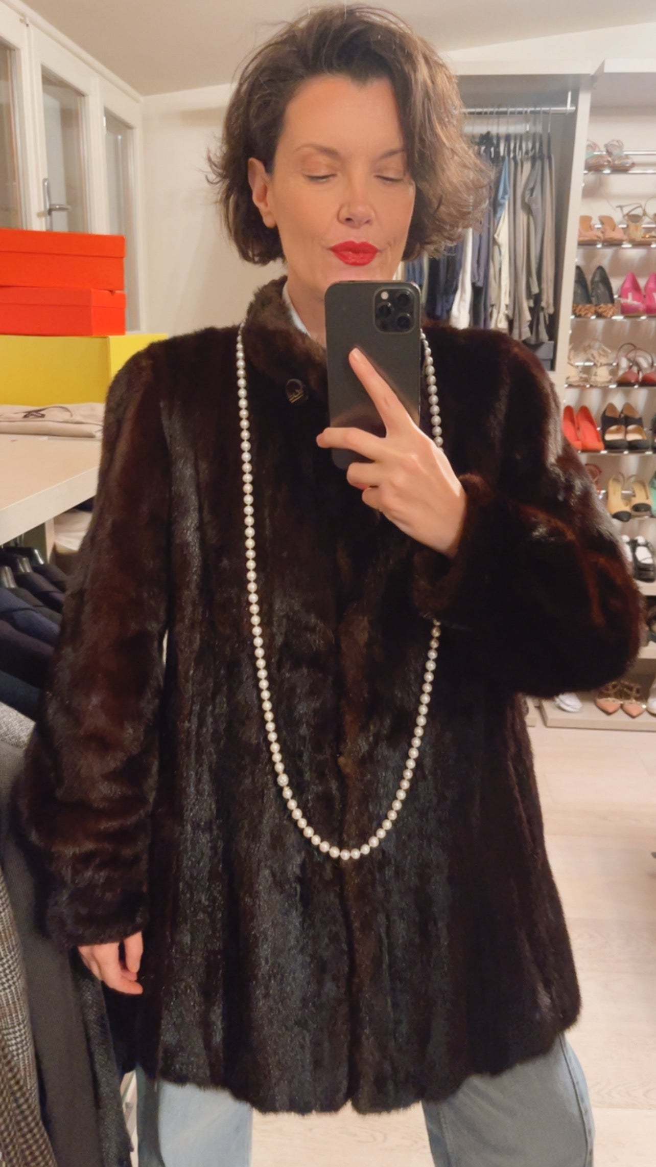 Pelliccia visone VINTAGE