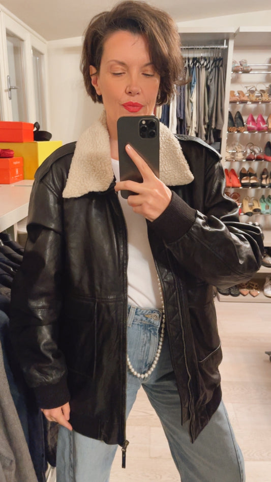 Bomber in pelle VINTAGE