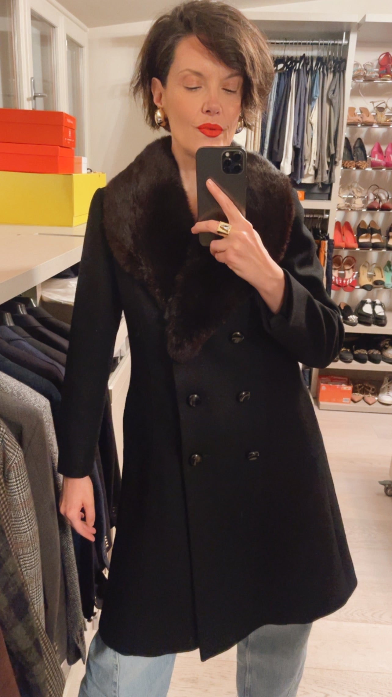 Cappotto visone VINTAGE
