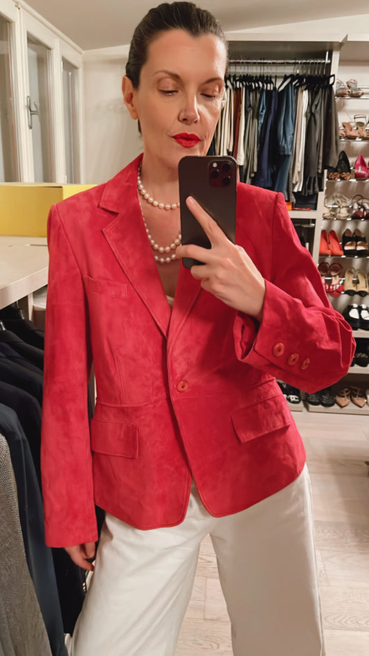 Giacca suede VINTAGE