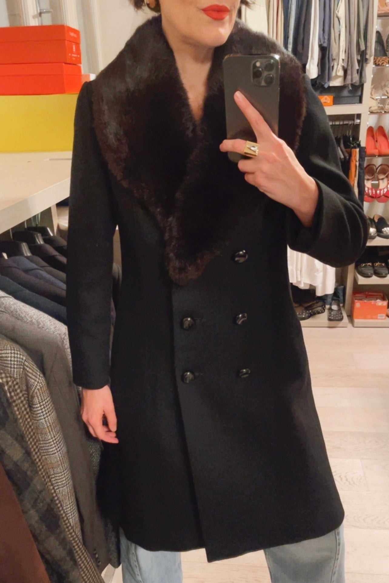 Cappotto visone VINTAGE