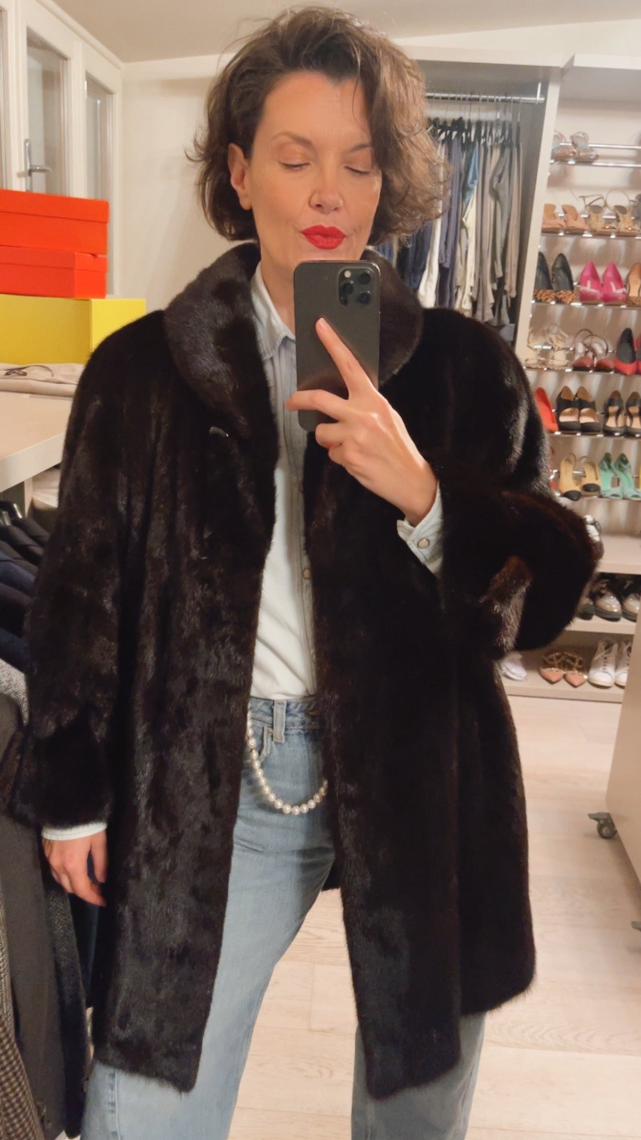 Pelliccia visone VINTAGE