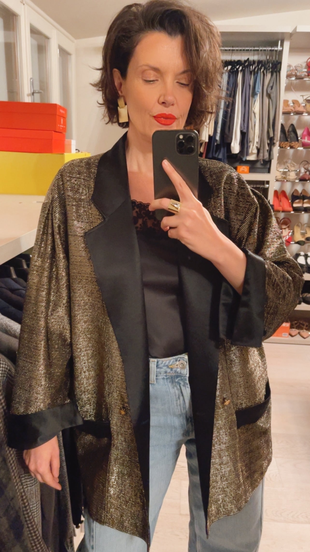 Giacca lurex VINTAGE