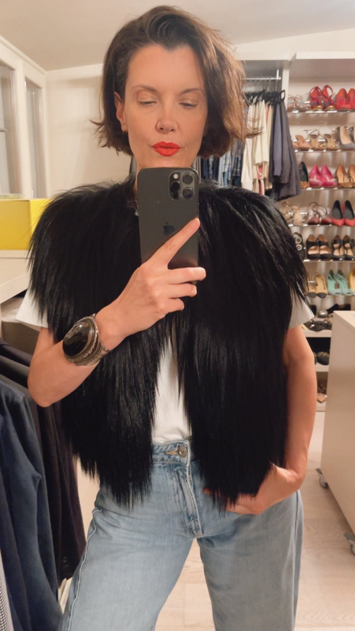 Gilet in pelliccia