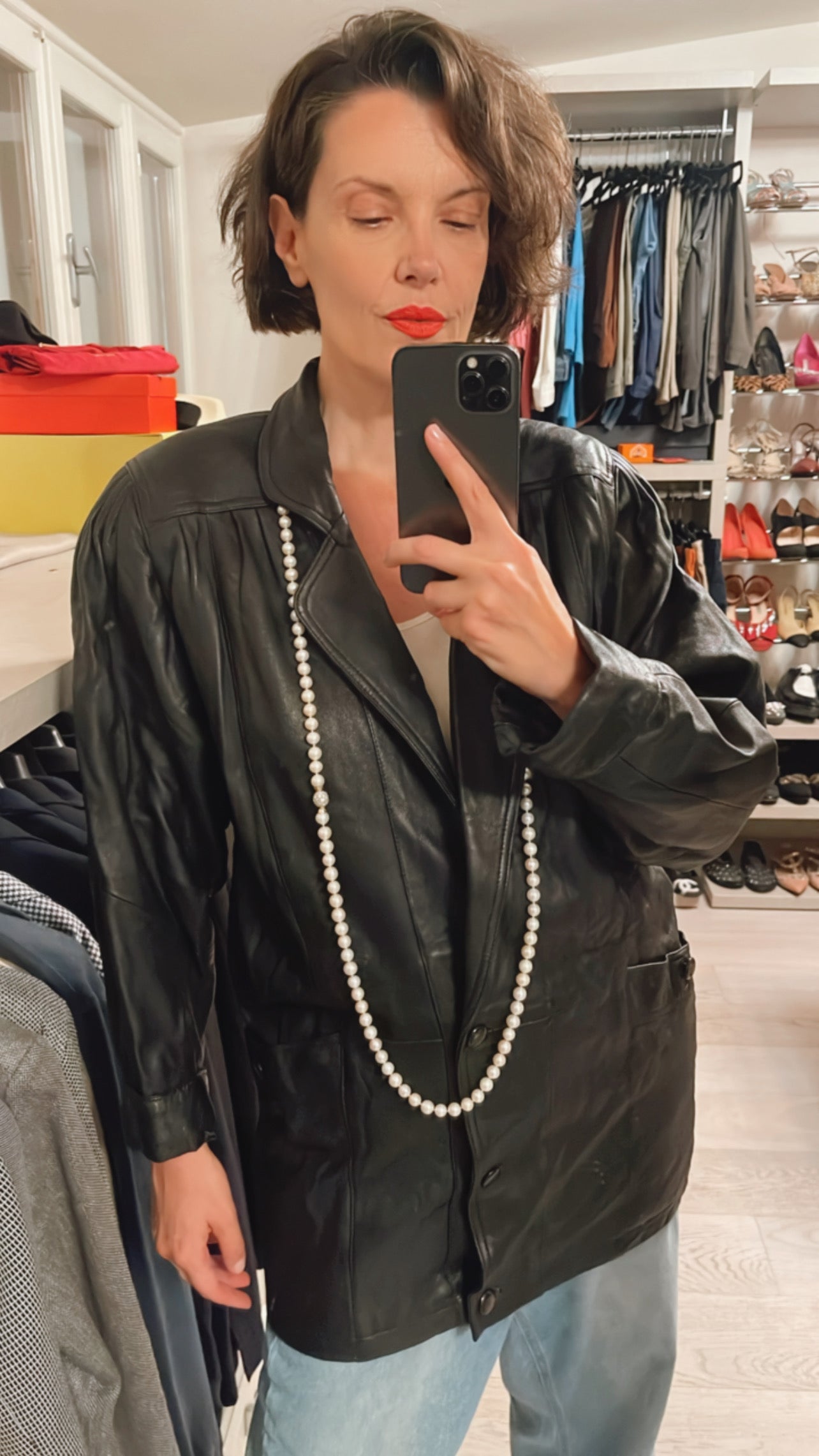 Giubbotto pelle VINTAGE