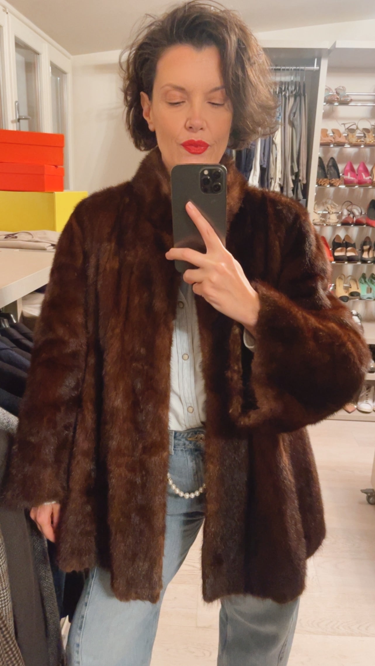 Pelliccia visone VINTAGE