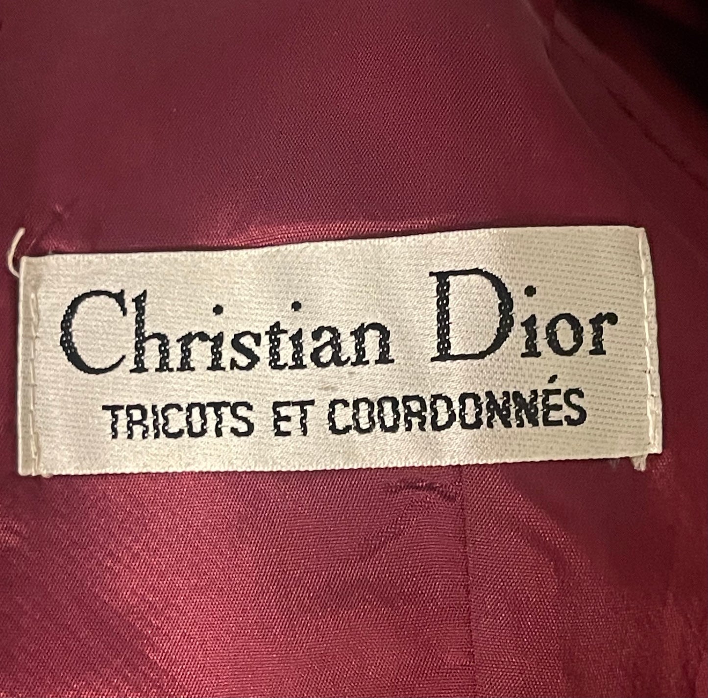 Giacca CHRISTIAN DIOR