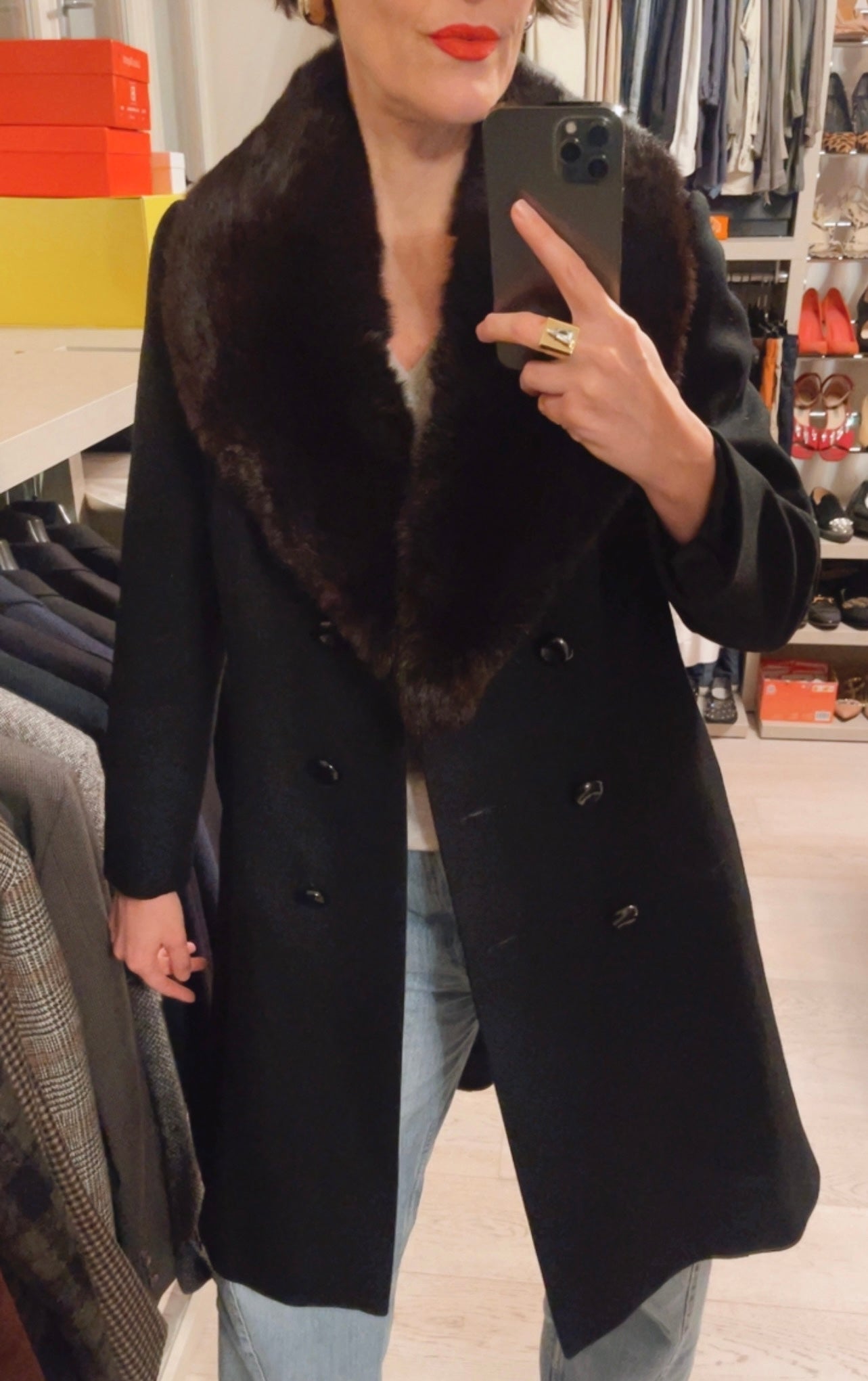 Cappotto visone VINTAGE