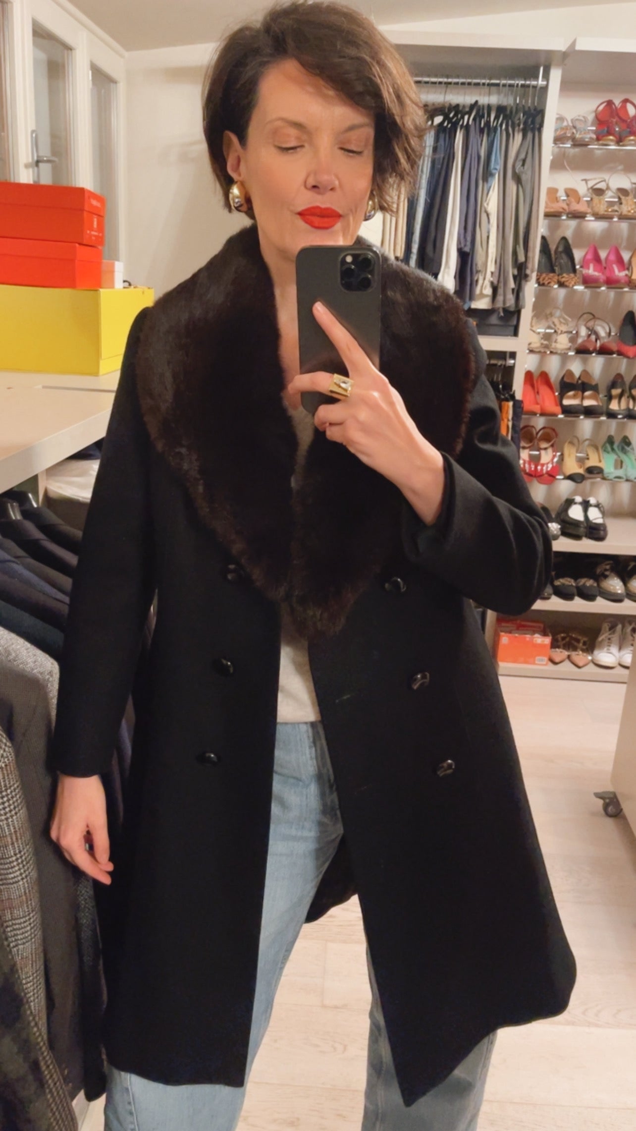 Cappotto visone VINTAGE