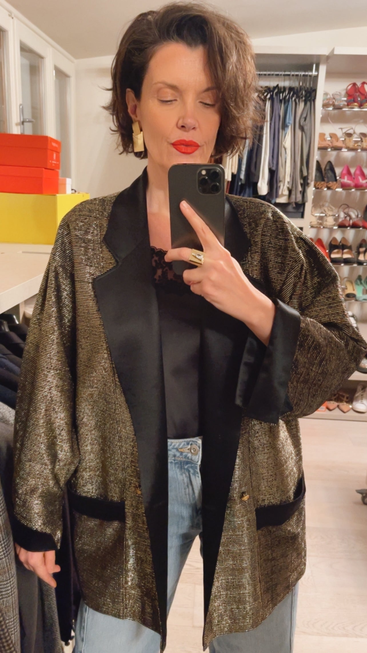 Giacca lurex VINTAGE