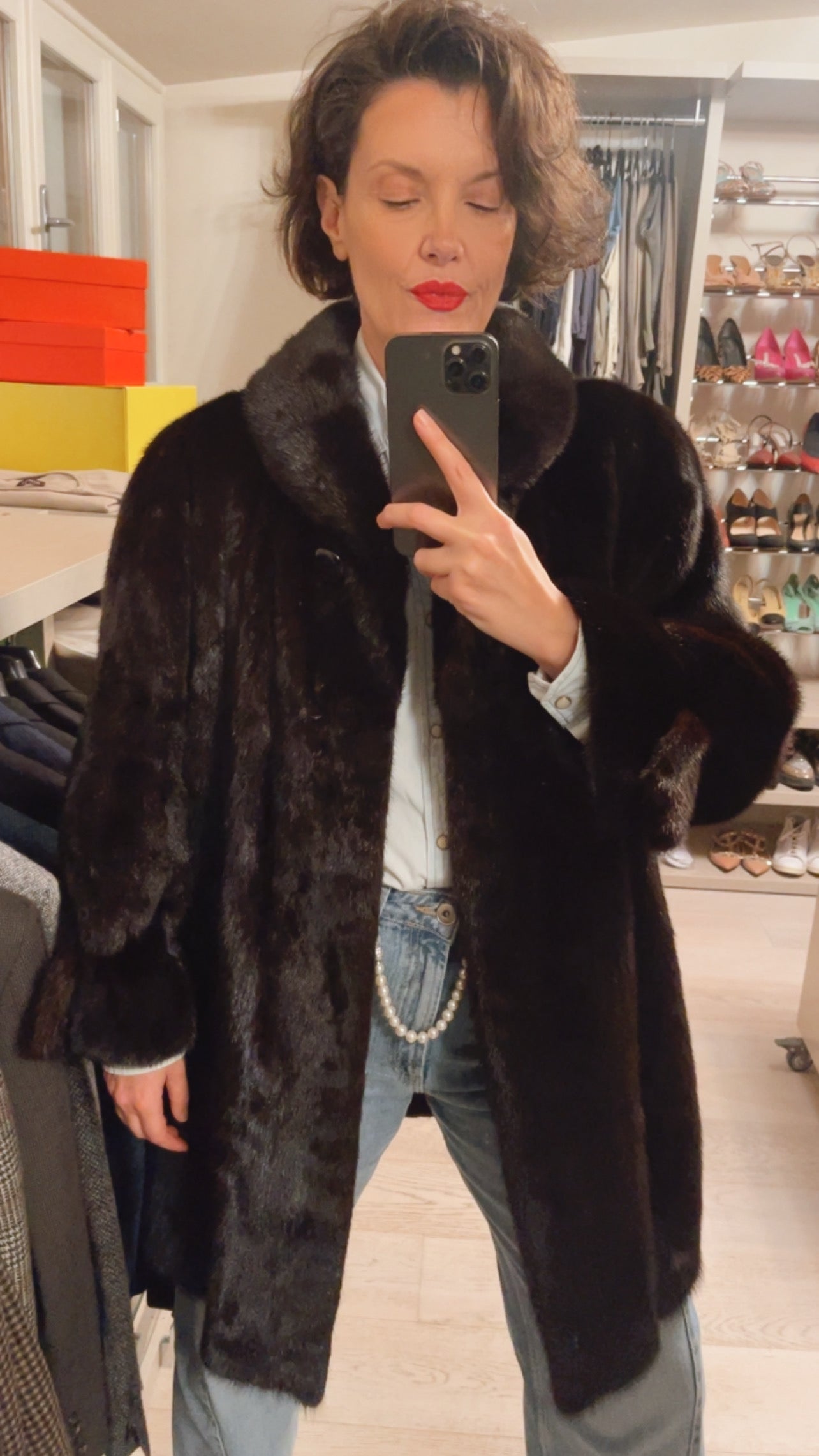 Pelliccia visone VINTAGE