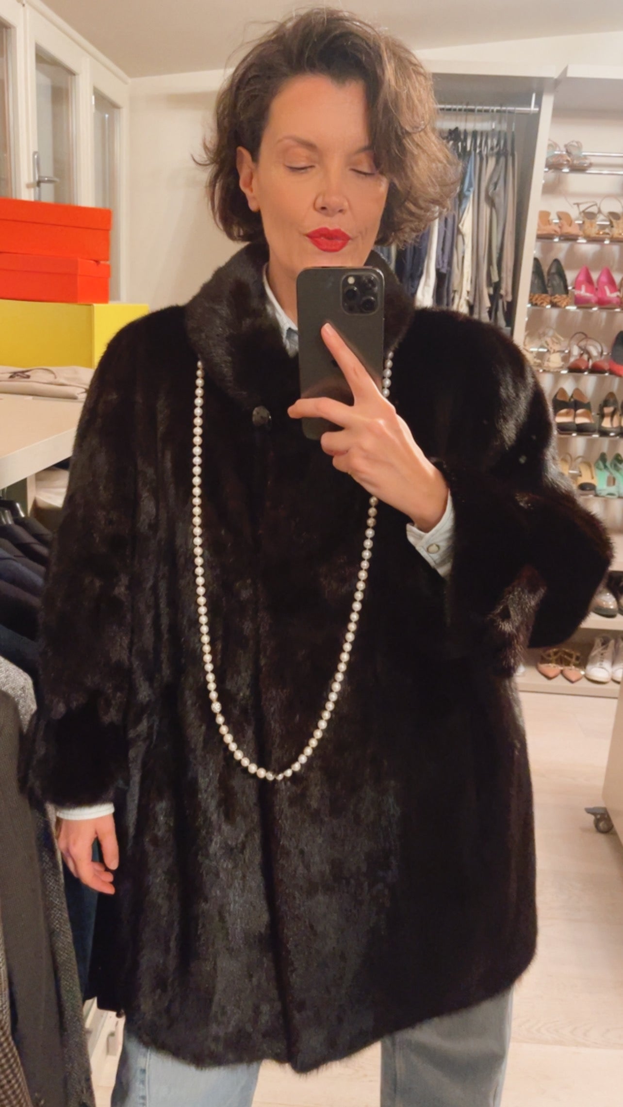 Pelliccia visone VINTAGE