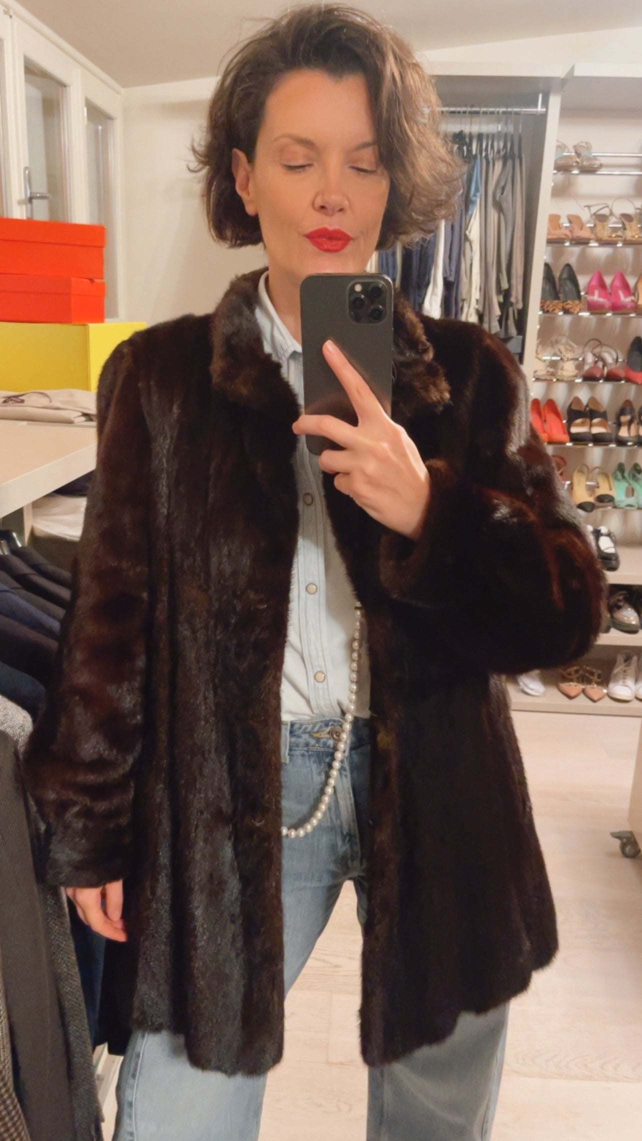 Pelliccia visone VINTAGE