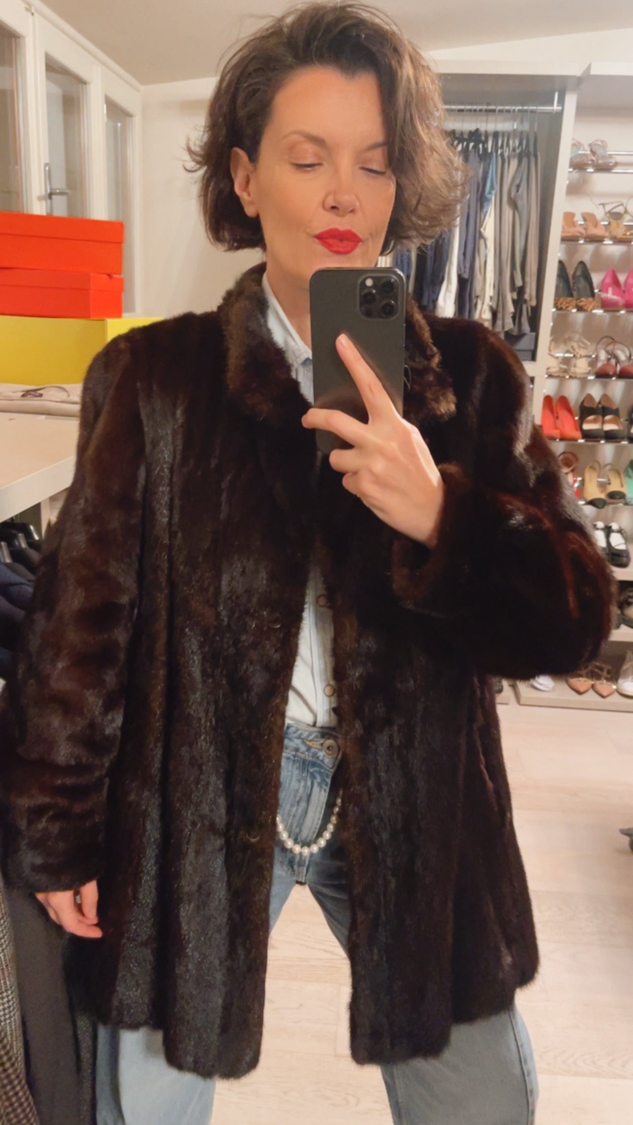 Pelliccia visone VINTAGE