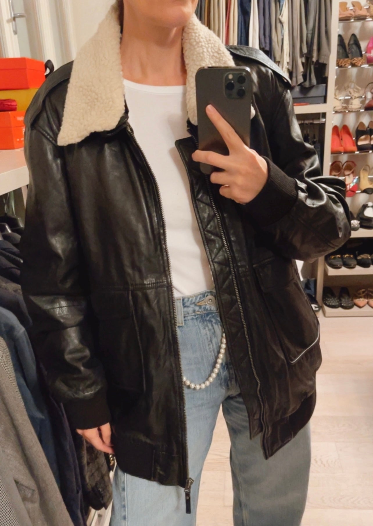 Bomber in pelle VINTAGE