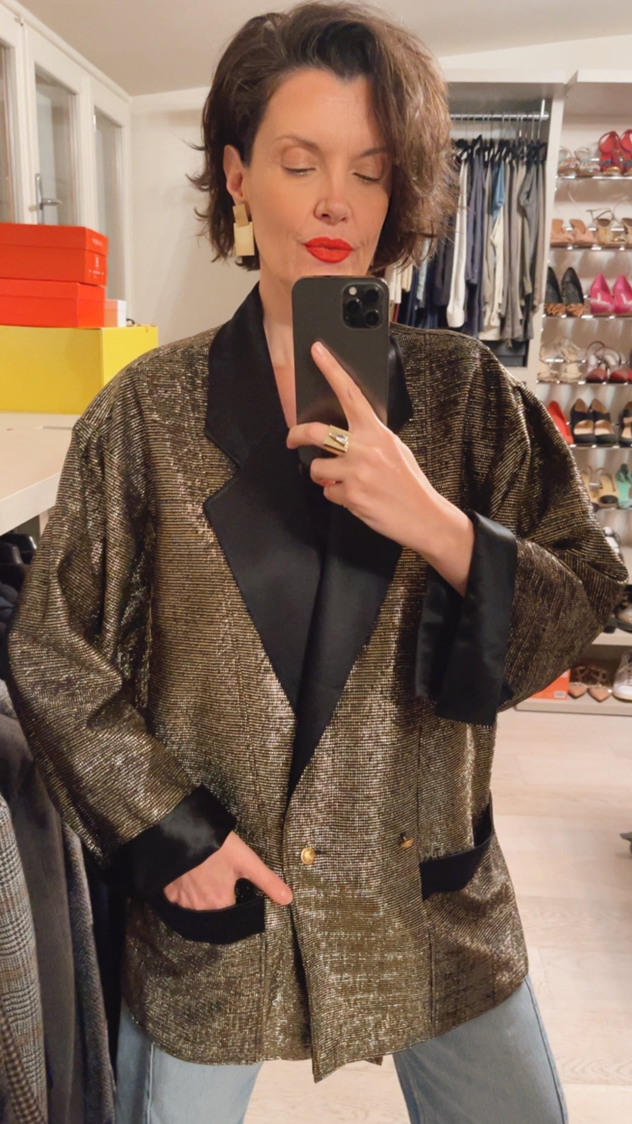 Giacca lurex VINTAGE