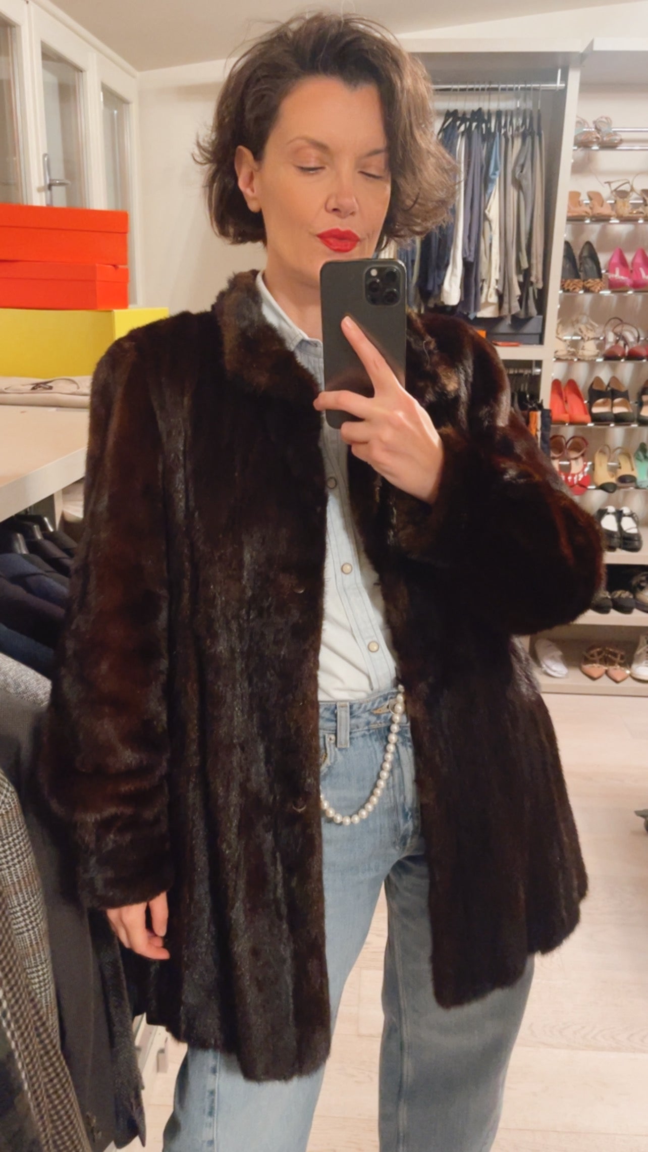 Pelliccia visone VINTAGE