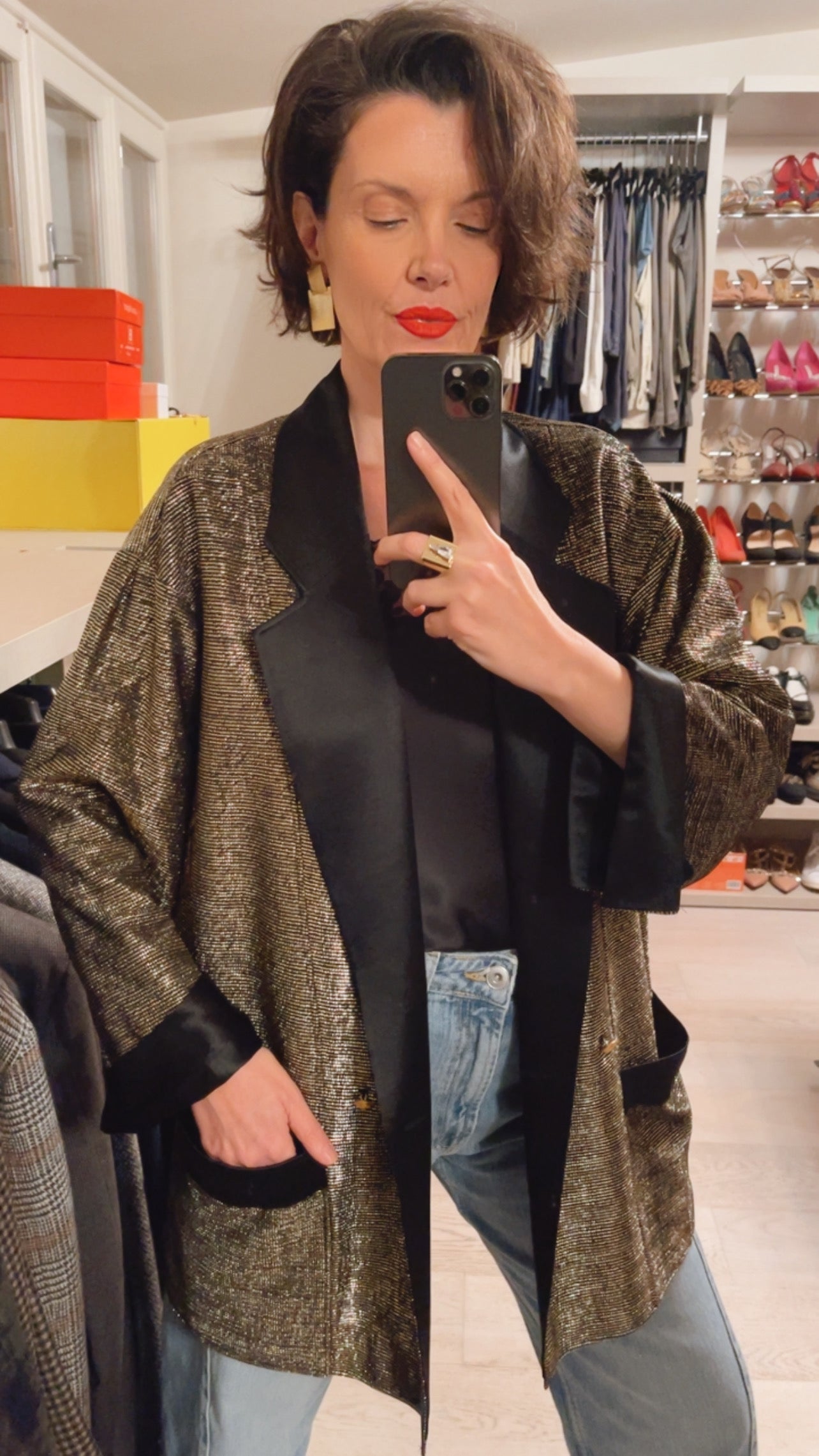 Giacca lurex VINTAGE