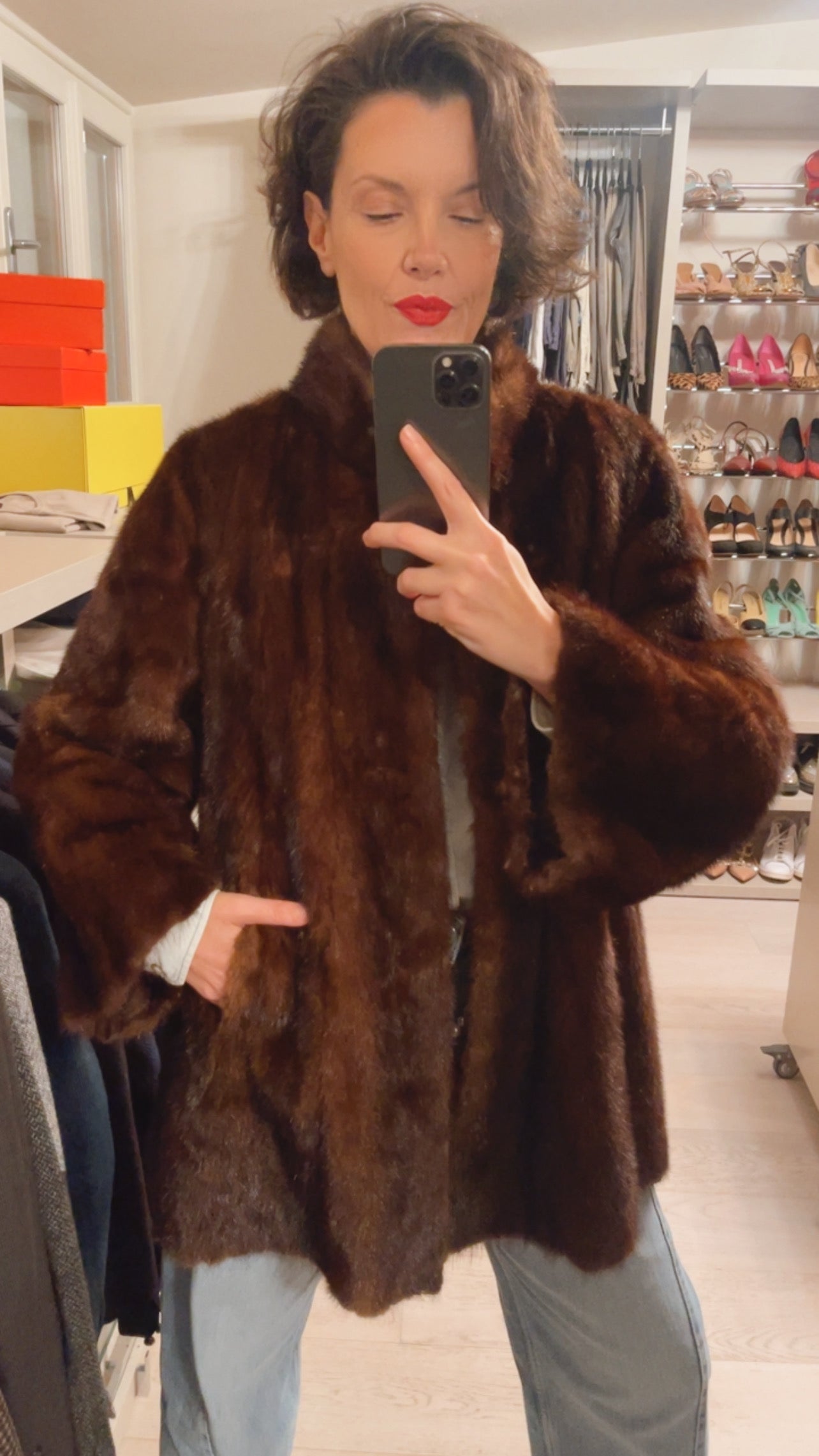 Pelliccia visone VINTAGE