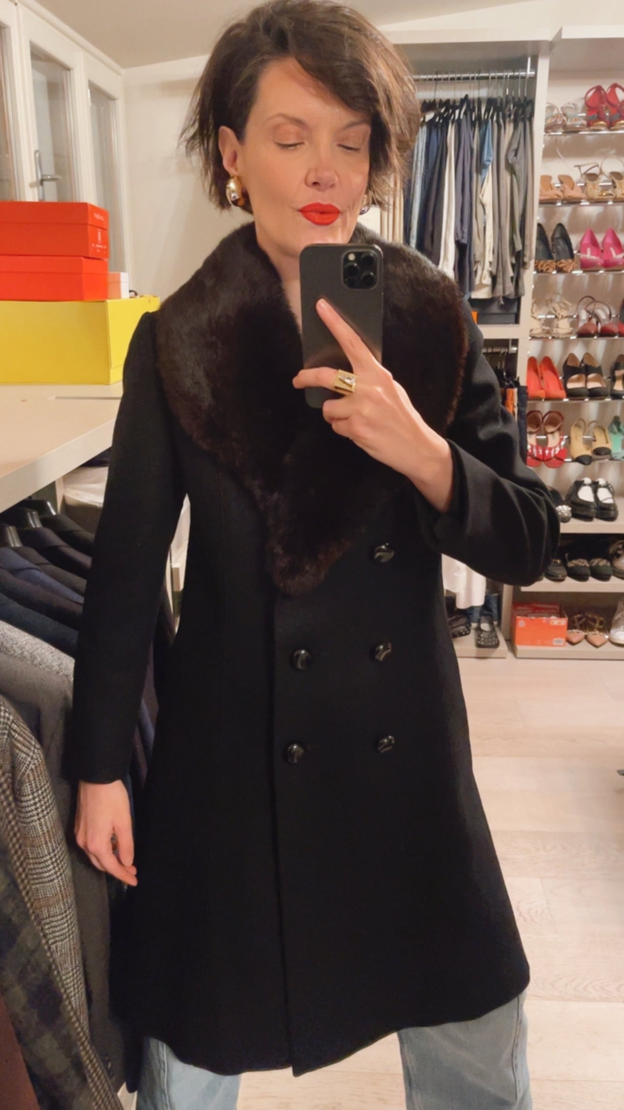 Cappotto visone VINTAGE