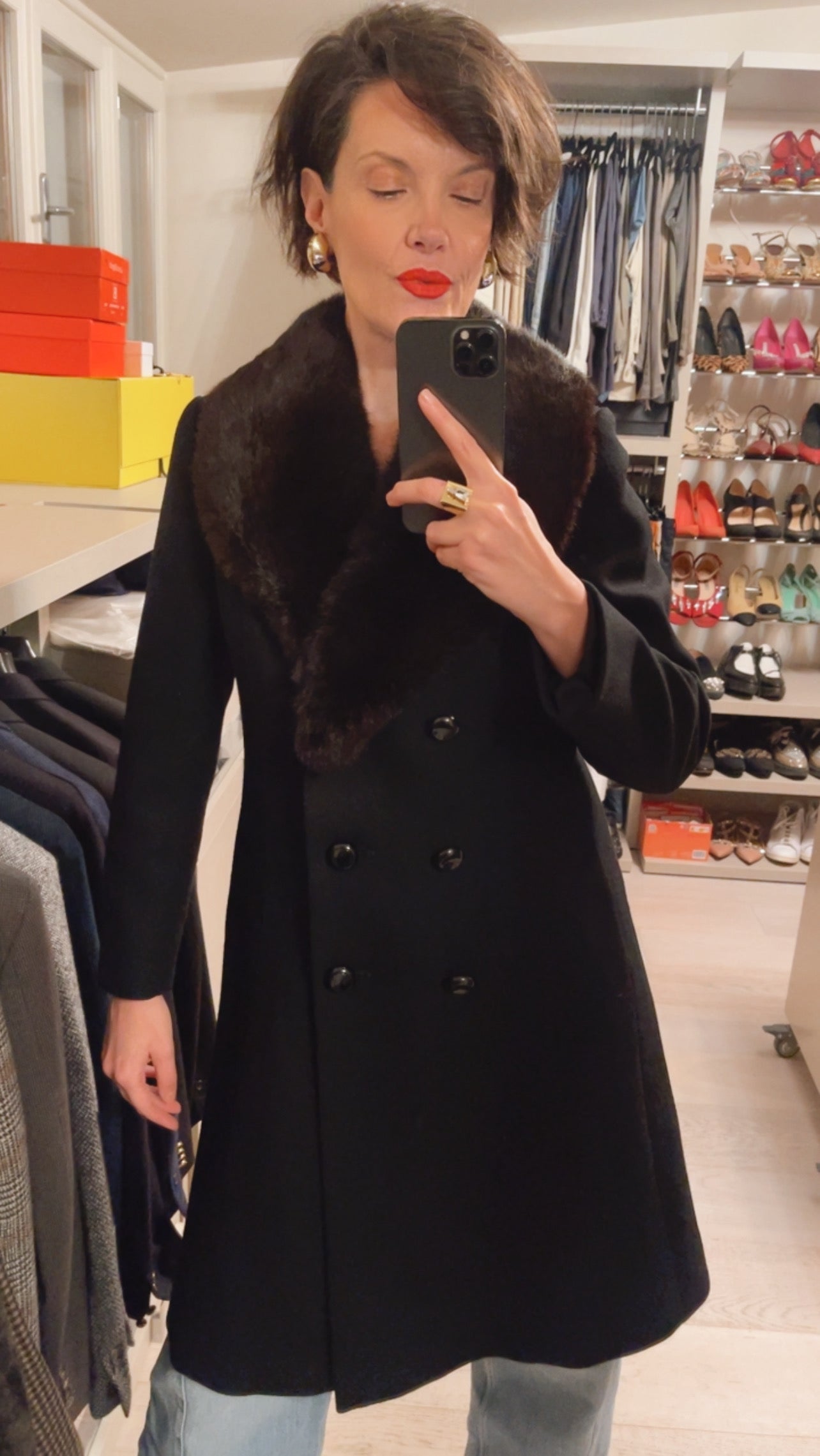Cappotto visone VINTAGE