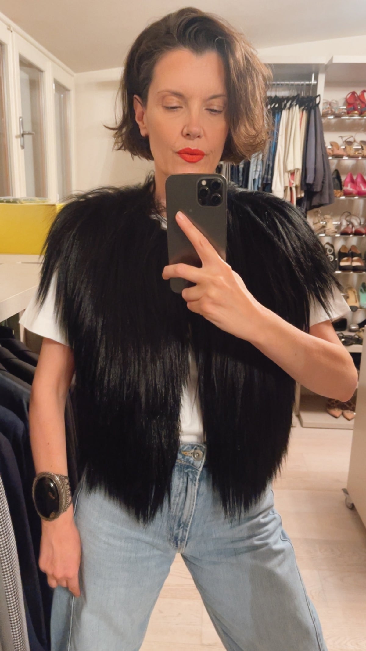 Gilet in pelliccia