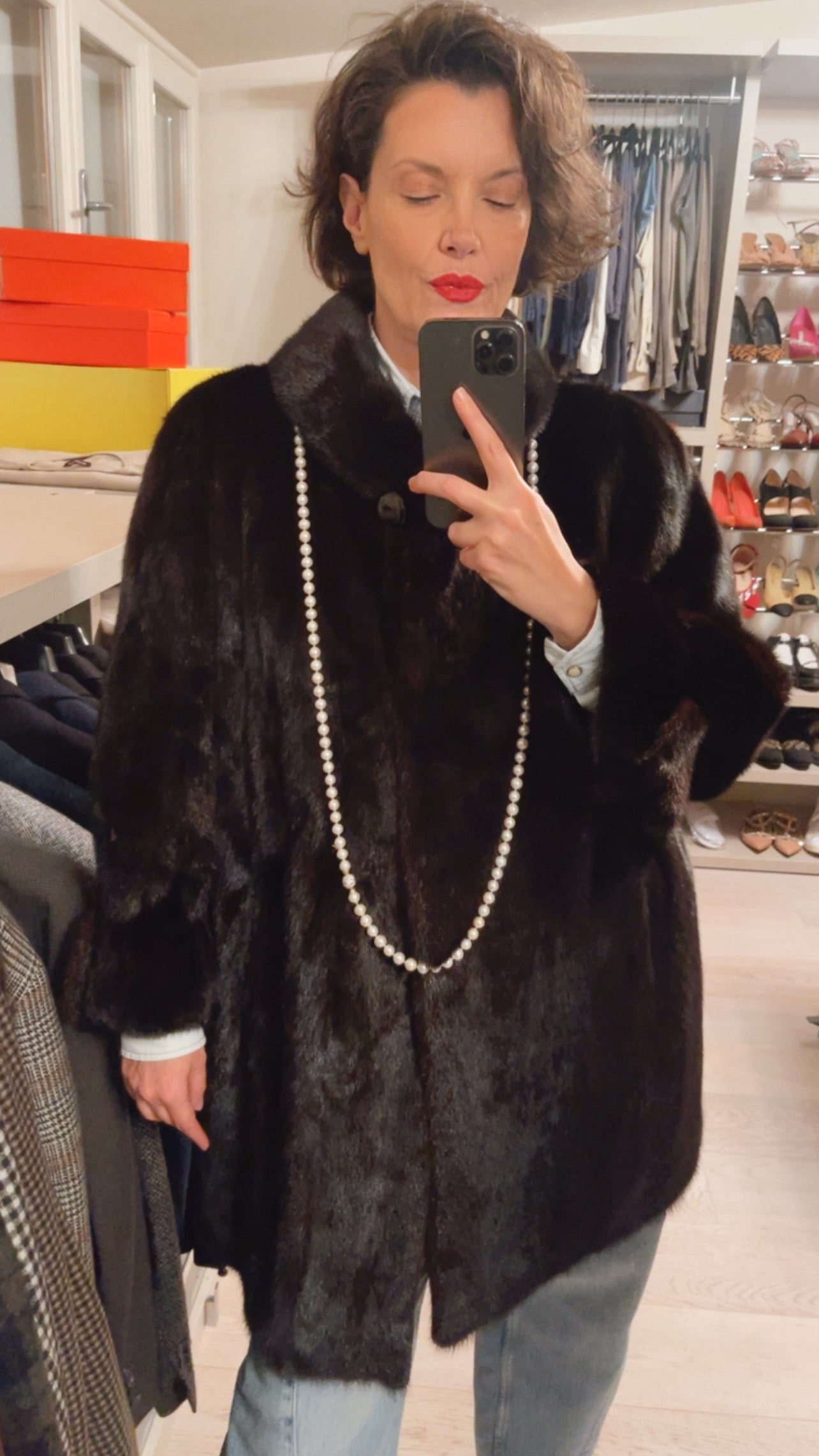 Pelliccia visone VINTAGE