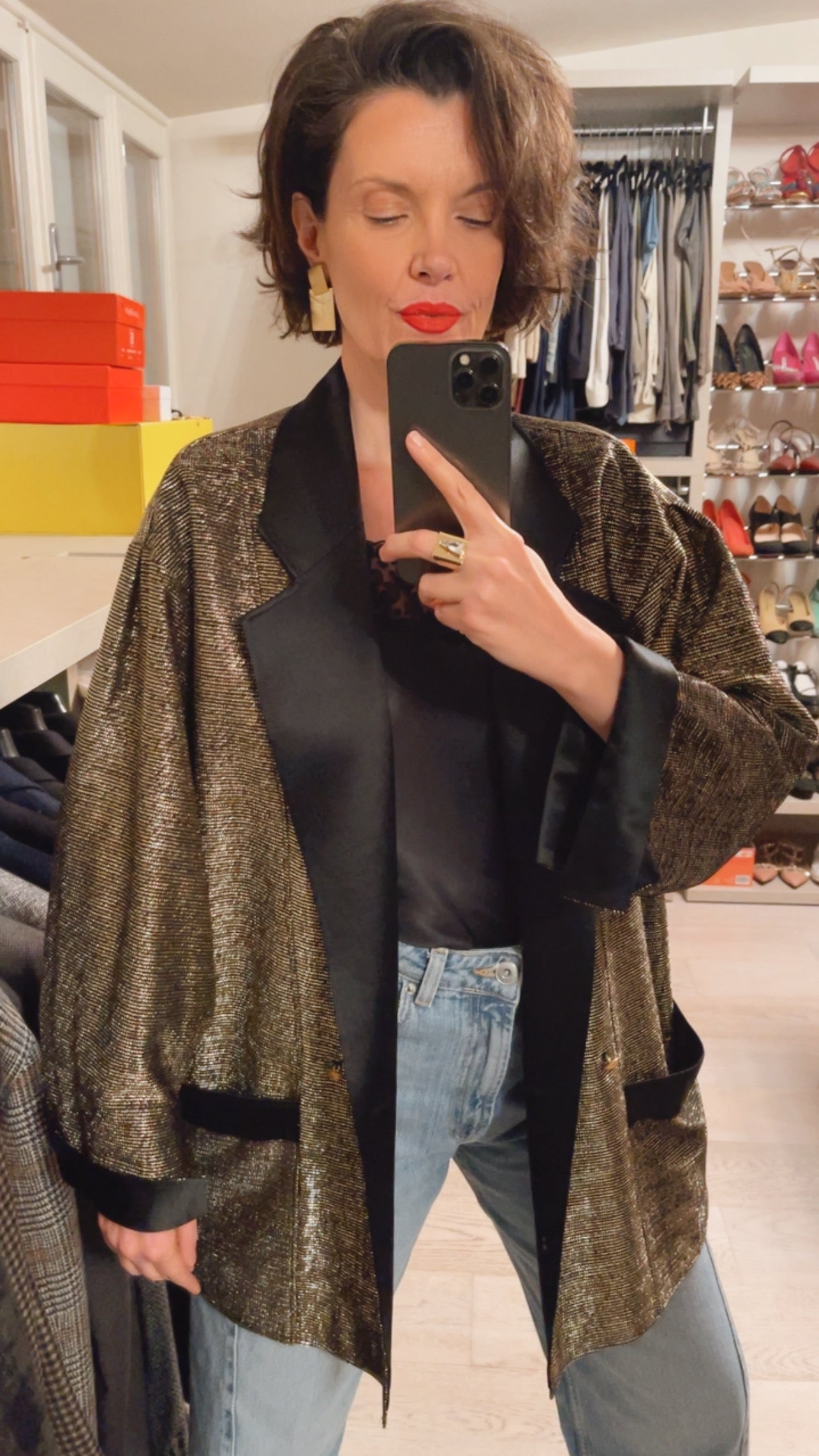 Giacca lurex VINTAGE