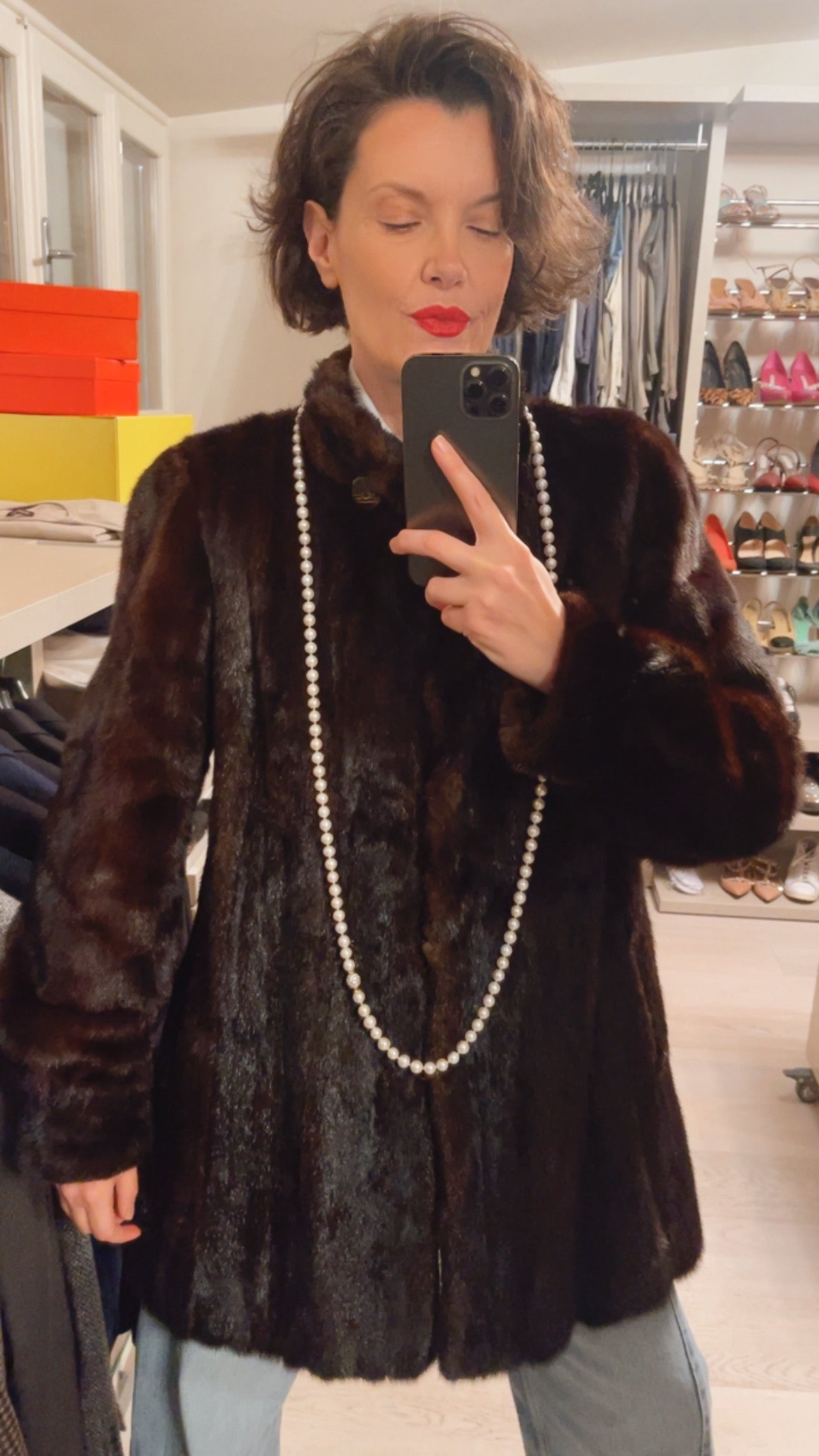 Pelliccia visone VINTAGE