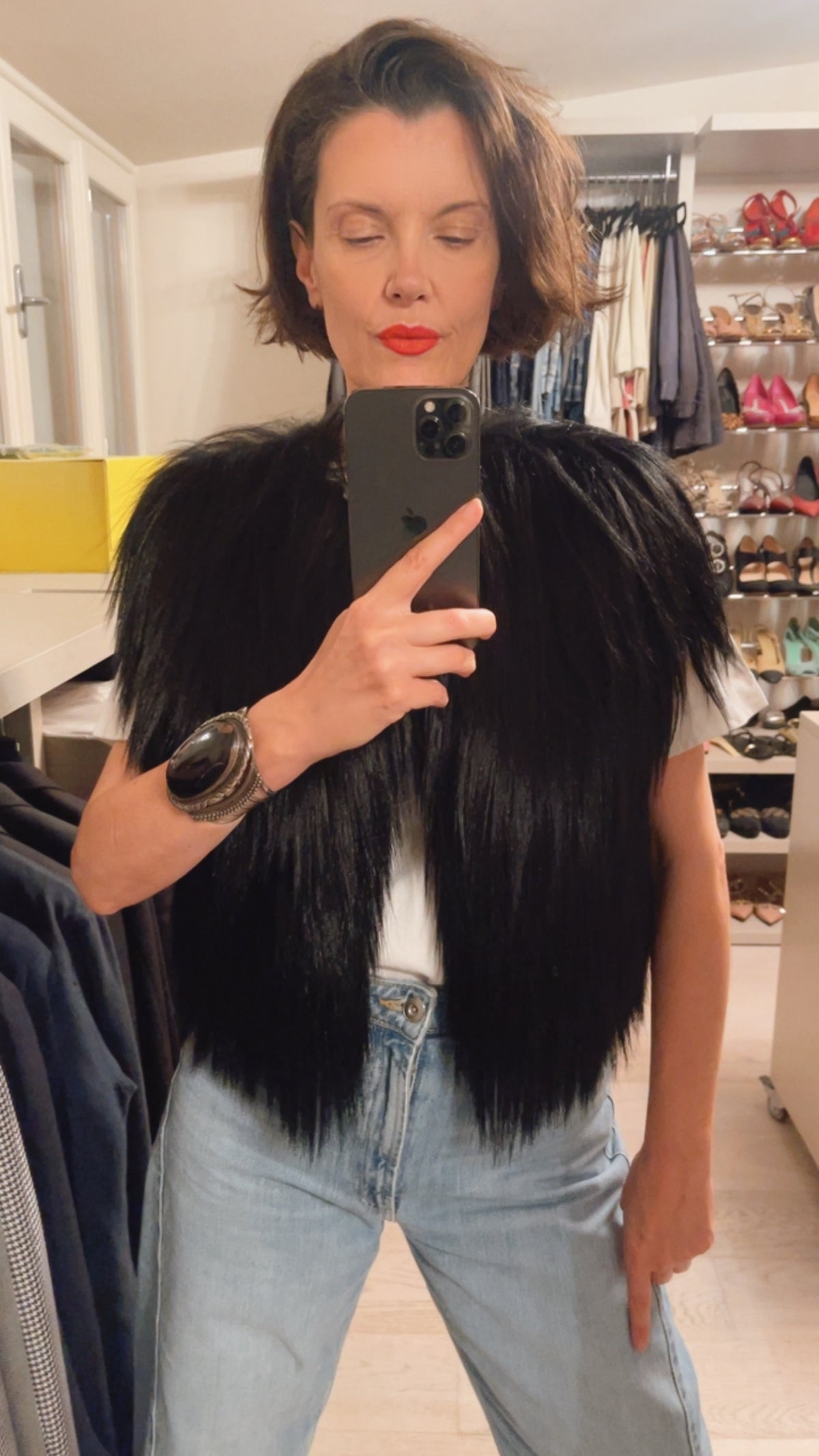 Gilet in pelliccia
