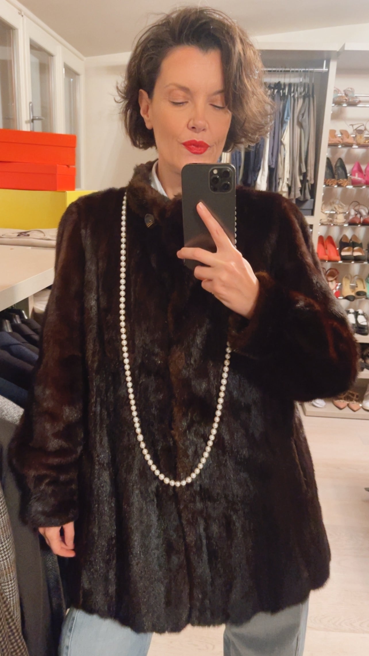 Pelliccia visone VINTAGE