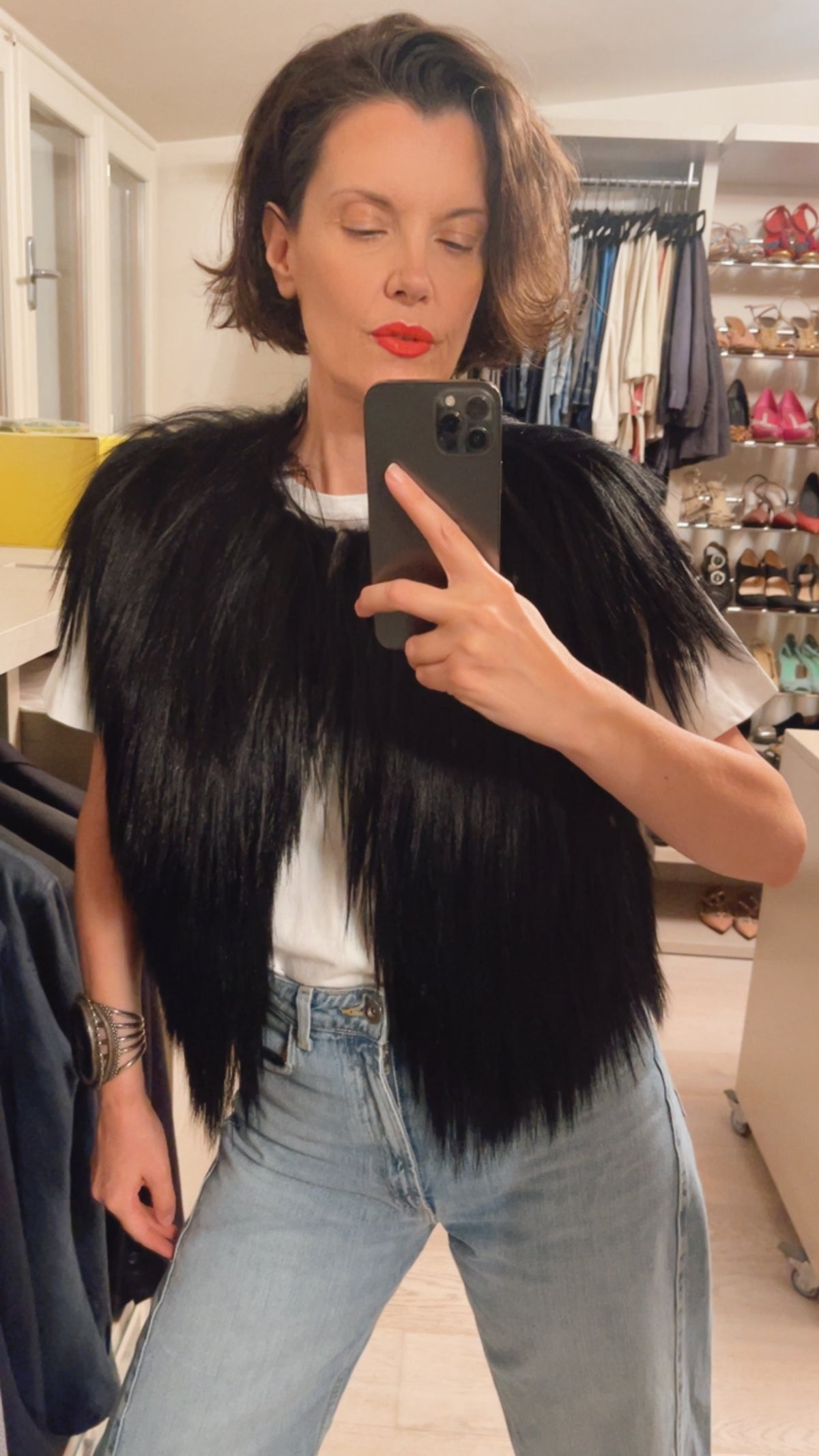Gilet in pelliccia