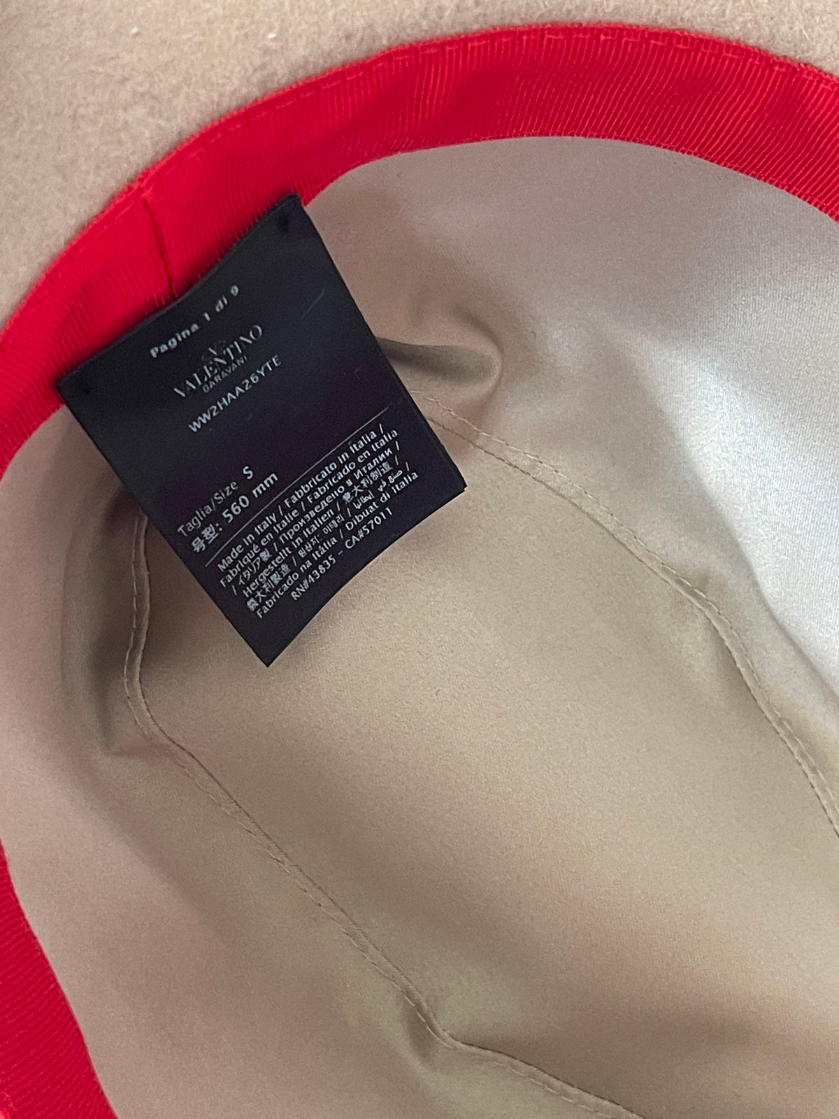 Cappello VALENTINO