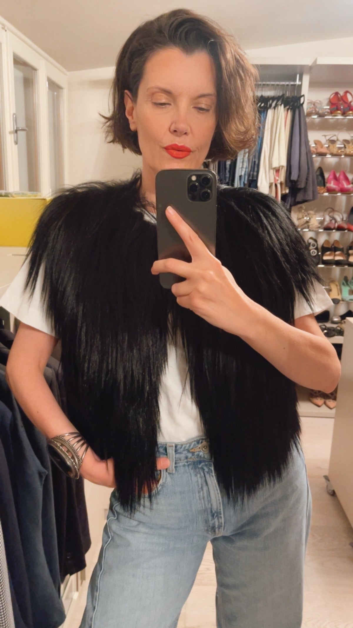 Gilet in pelliccia