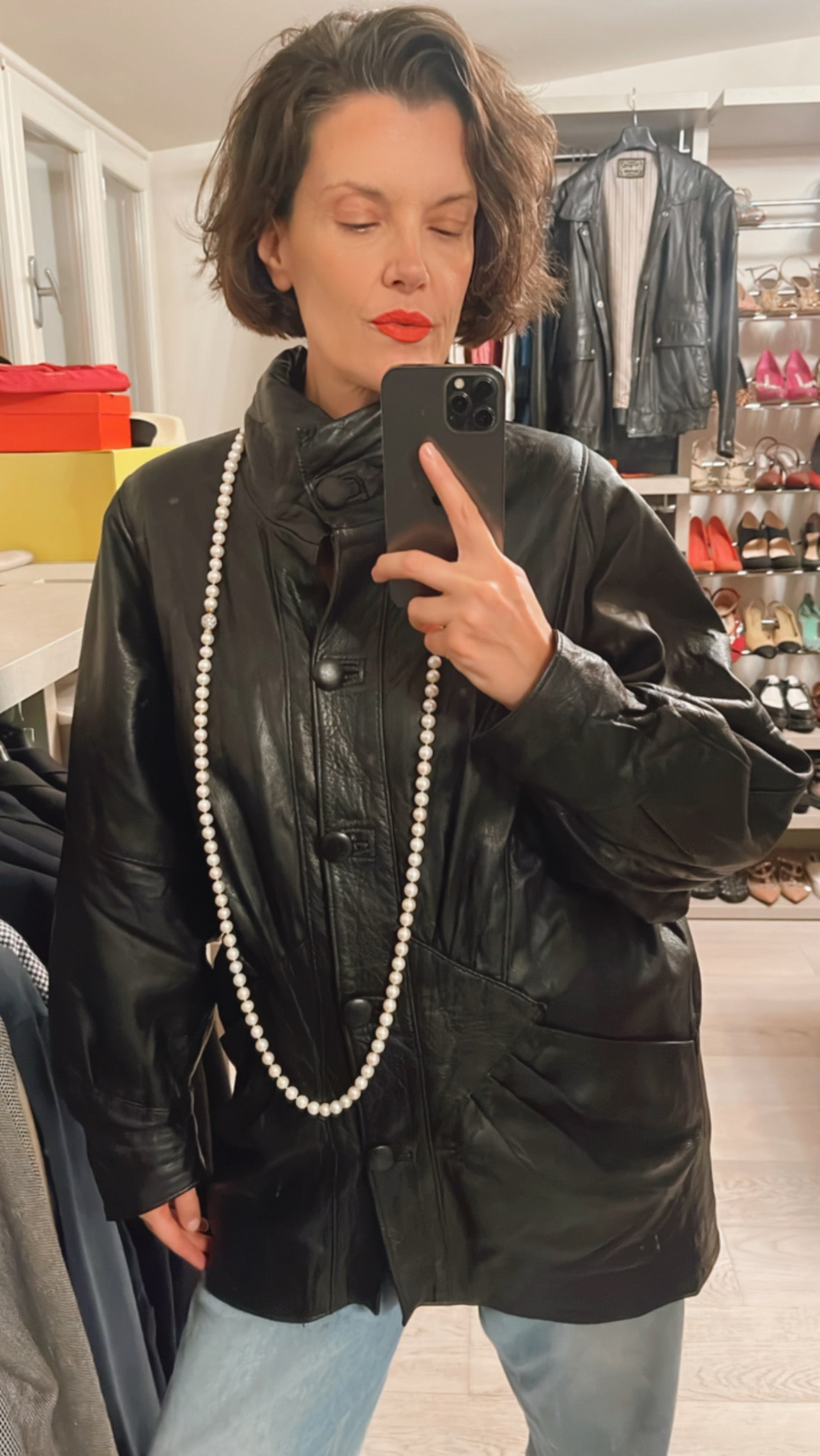 Giubbotto pelle VINTAGE